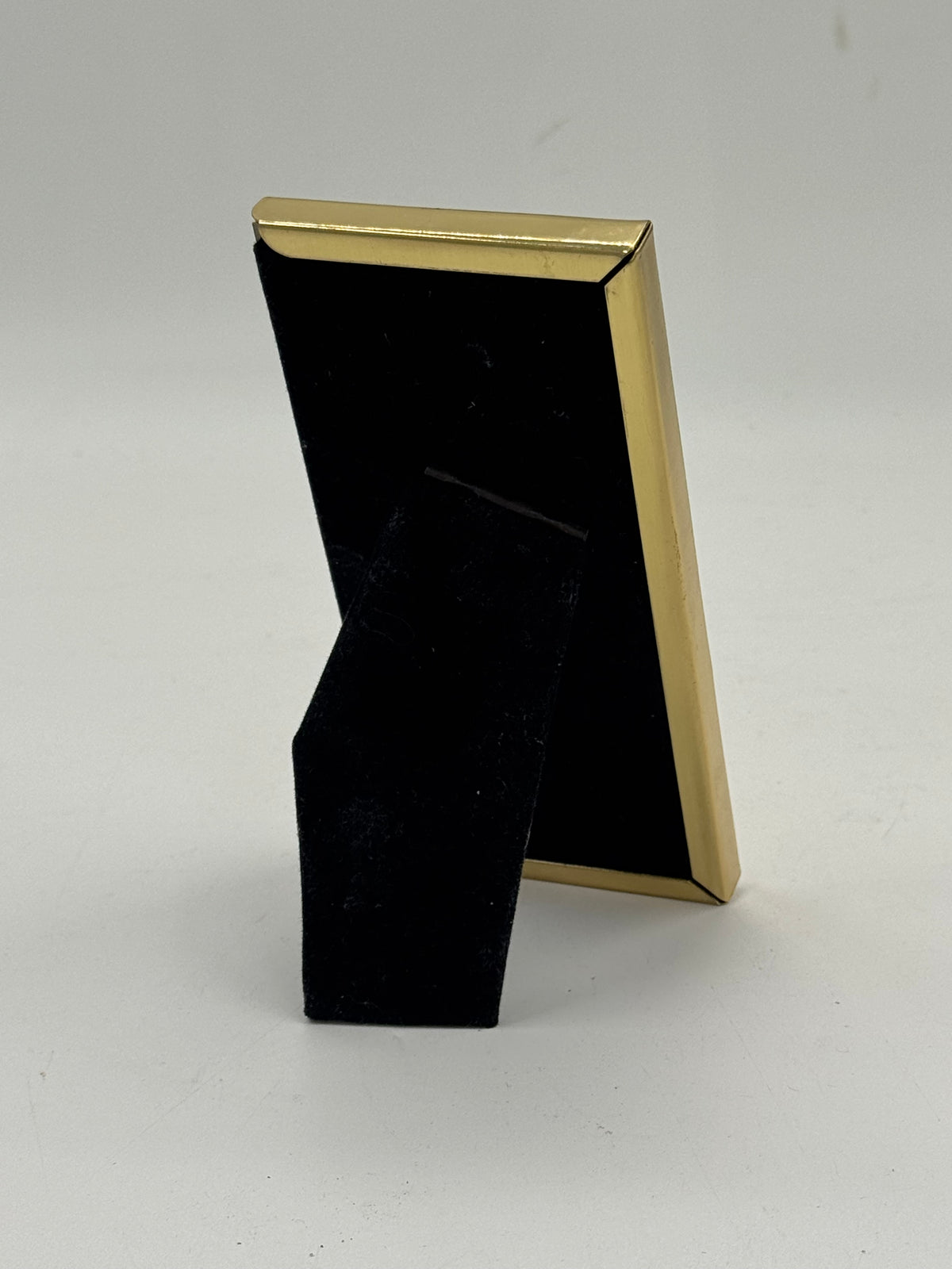 Vintage Gold-Tone Triple Photo Frame