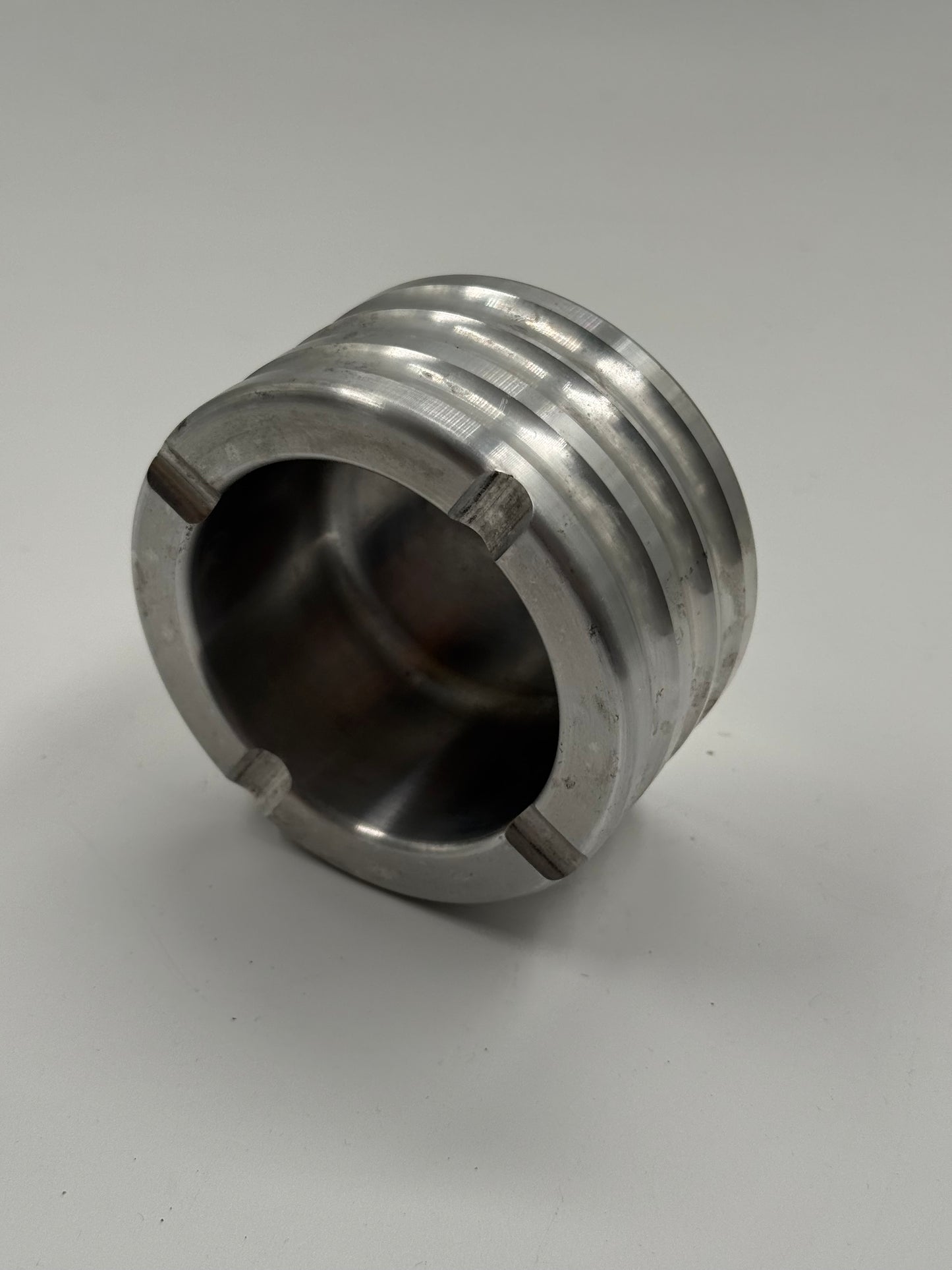Heavy Solid Aluminium Industrial Ashtray