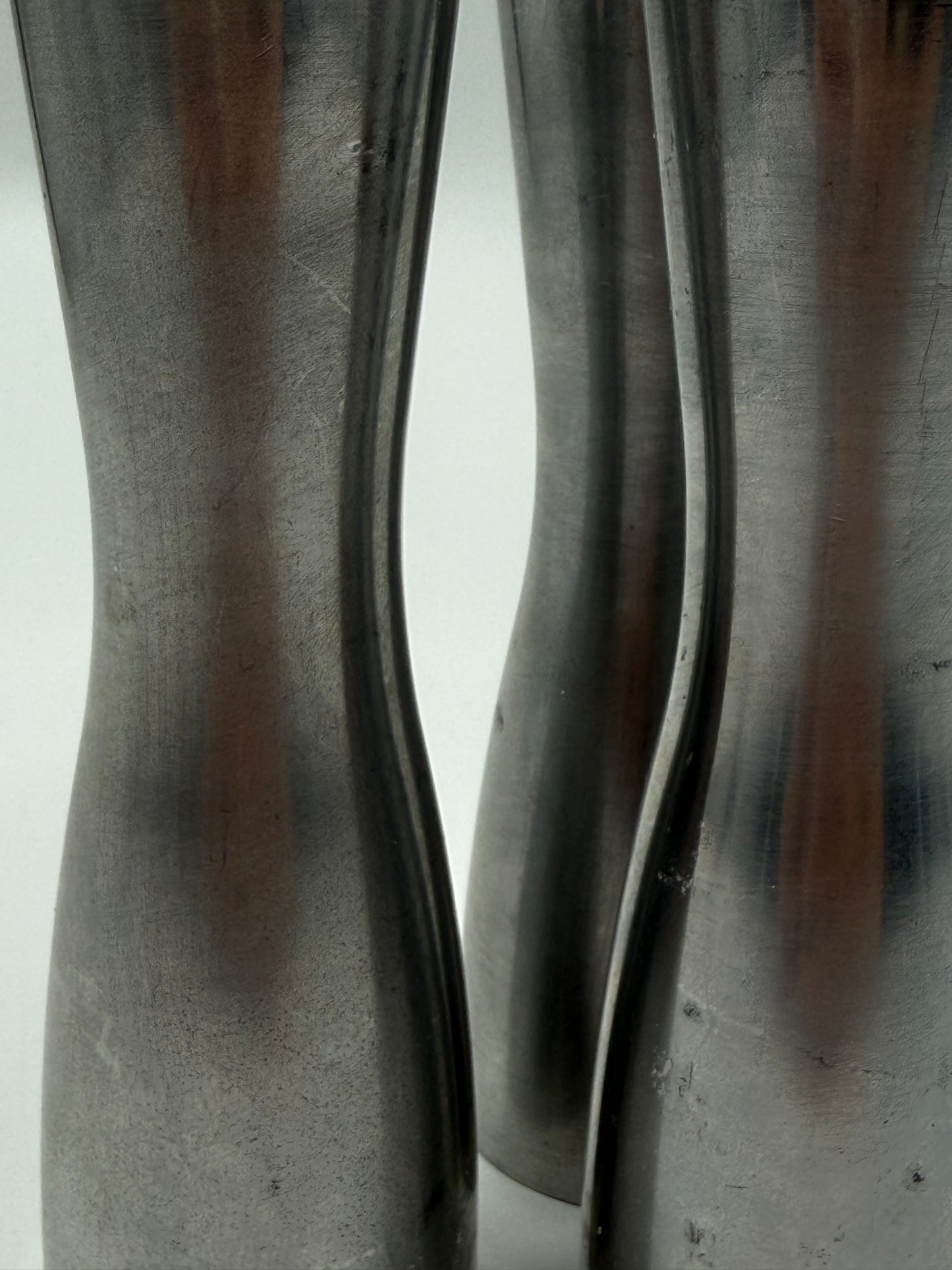 Candle Holders Set of Three Sculptural Silhouettes