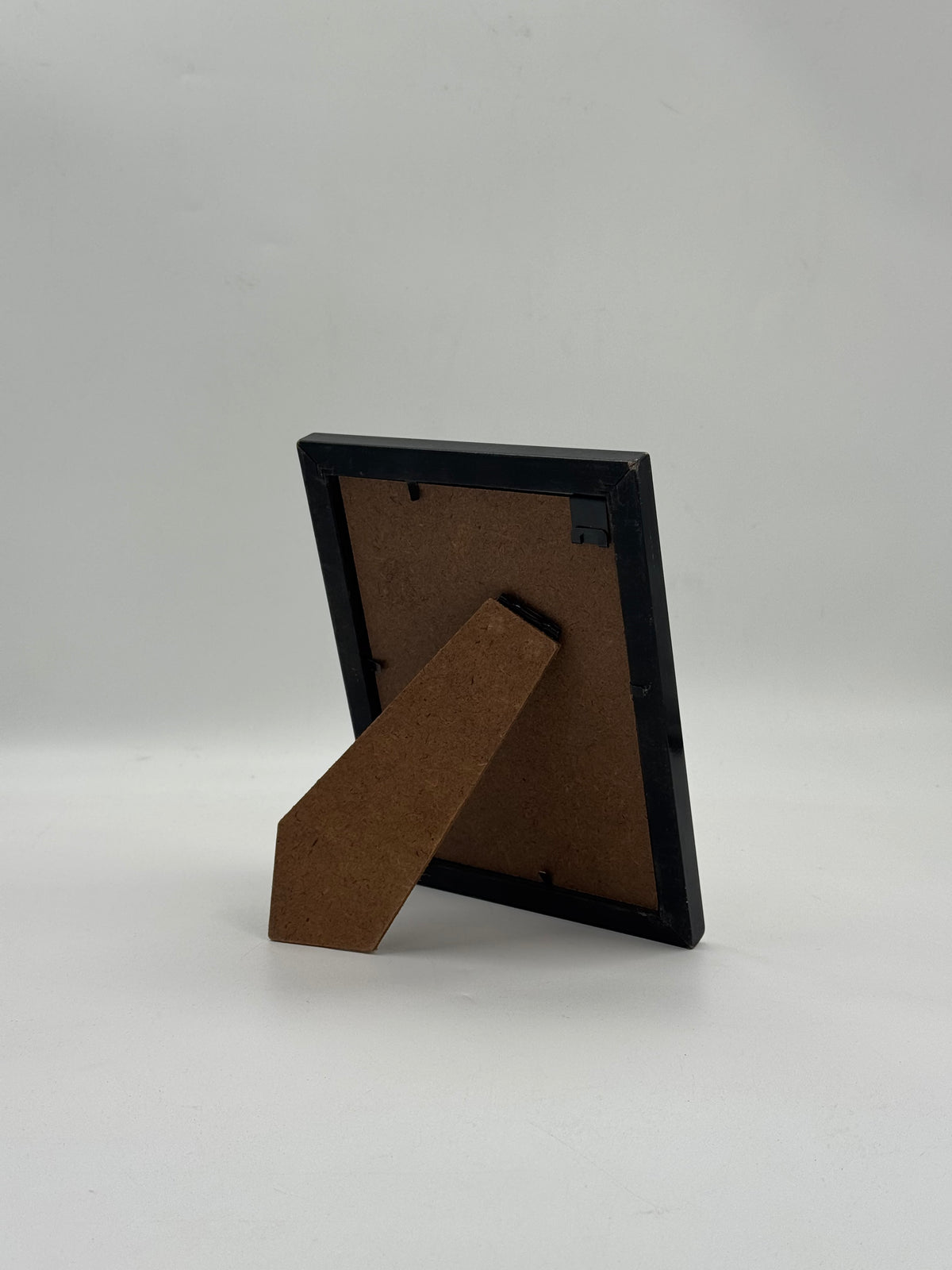 Burl-Effect Red Lacquer Photo Frame