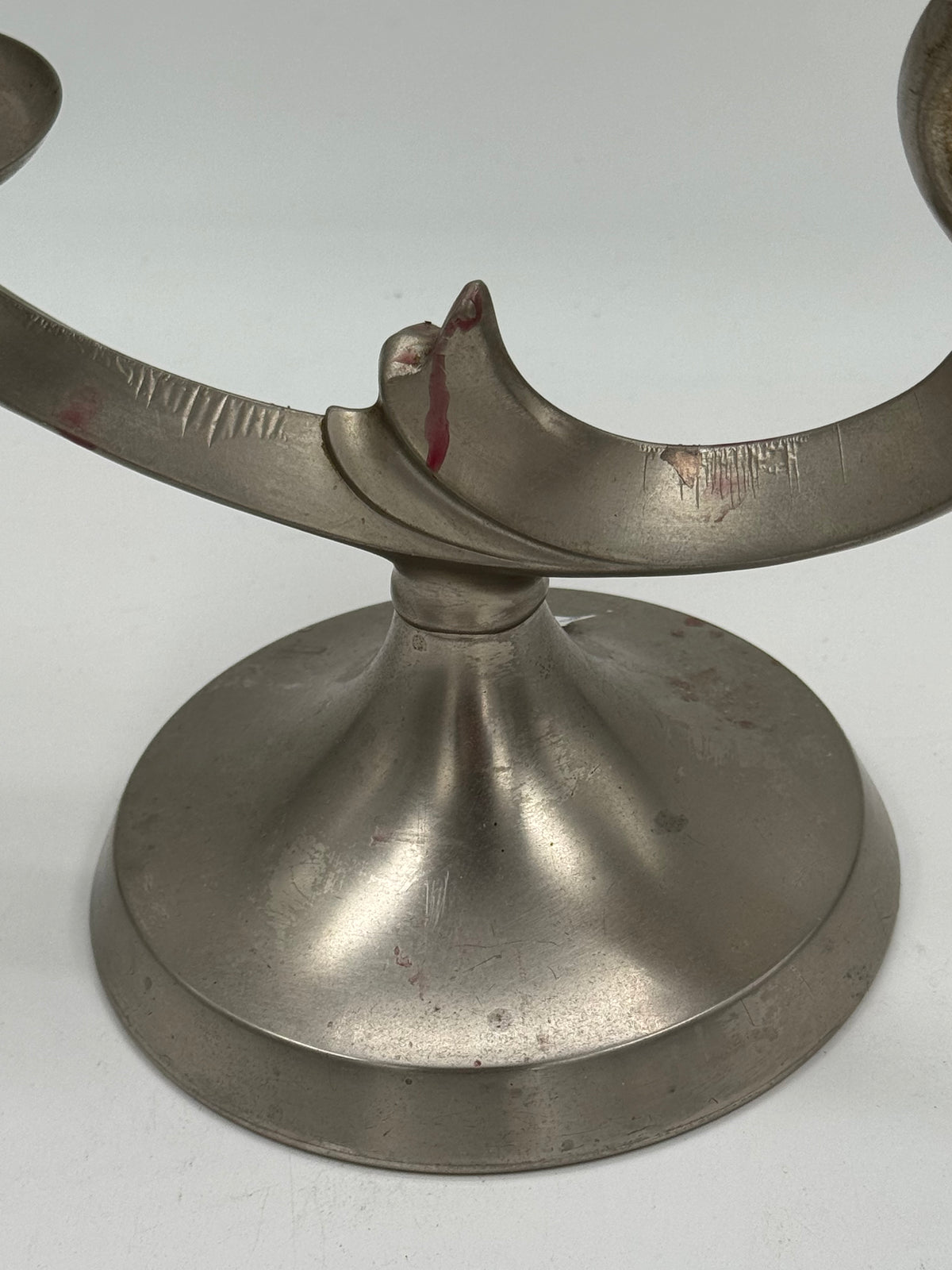 Vintage Sculptural Bird-Form Two-Light Candelabra