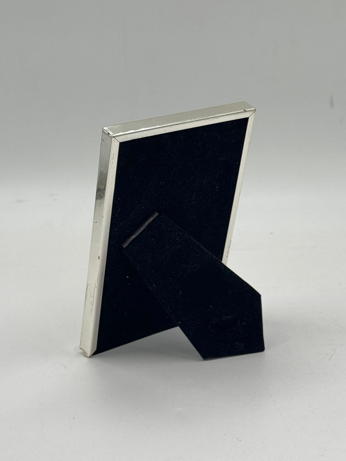 Small Silver-Tone Metal Photo Frame
