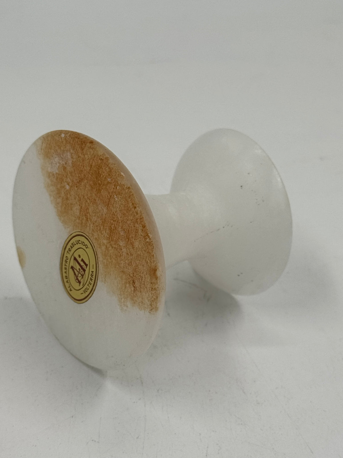 Volterra Alabaster Candle Holder