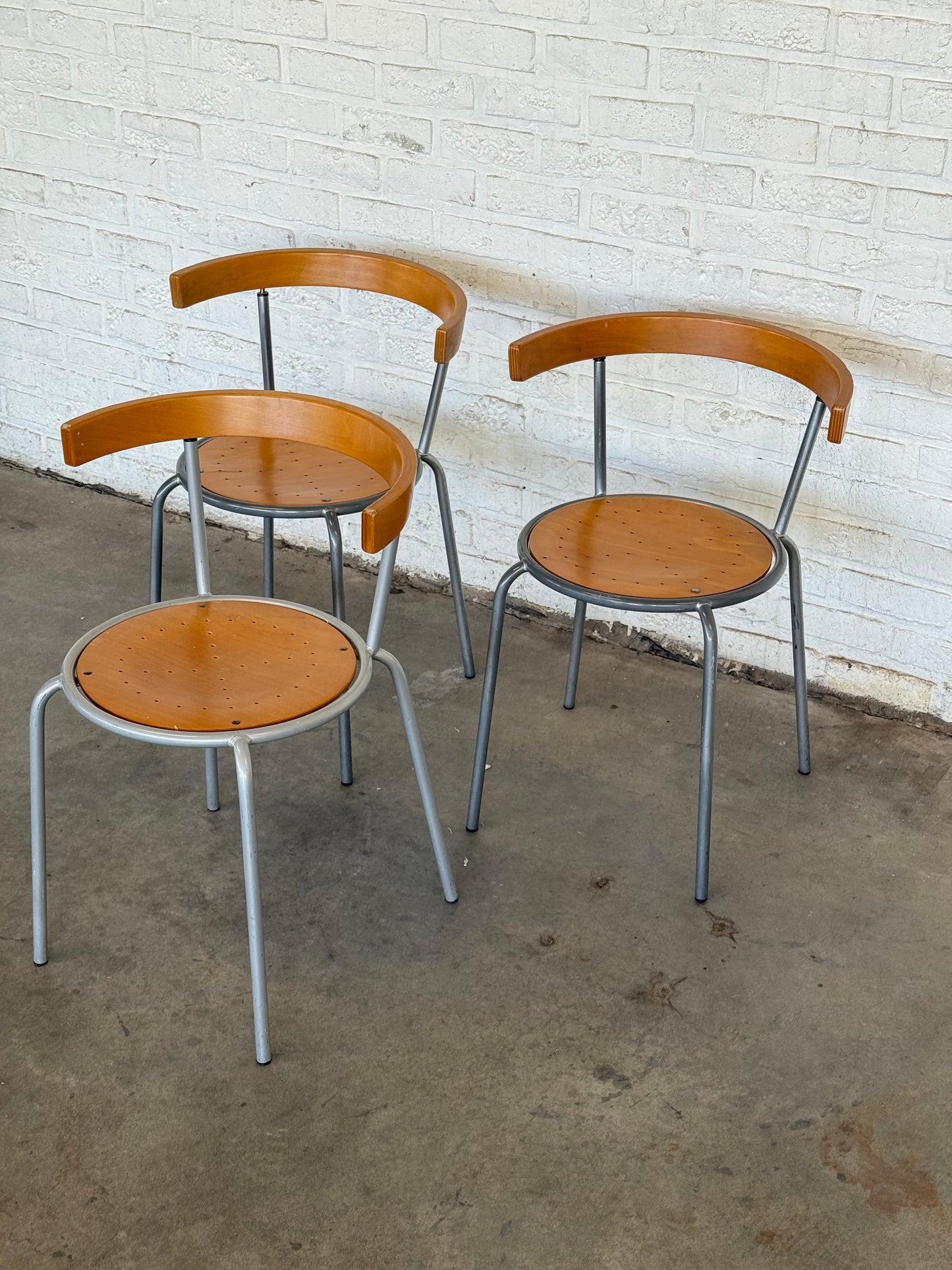 IKEA Korpo Chairs — Set of 3, Scandinavian Design, 1990s
