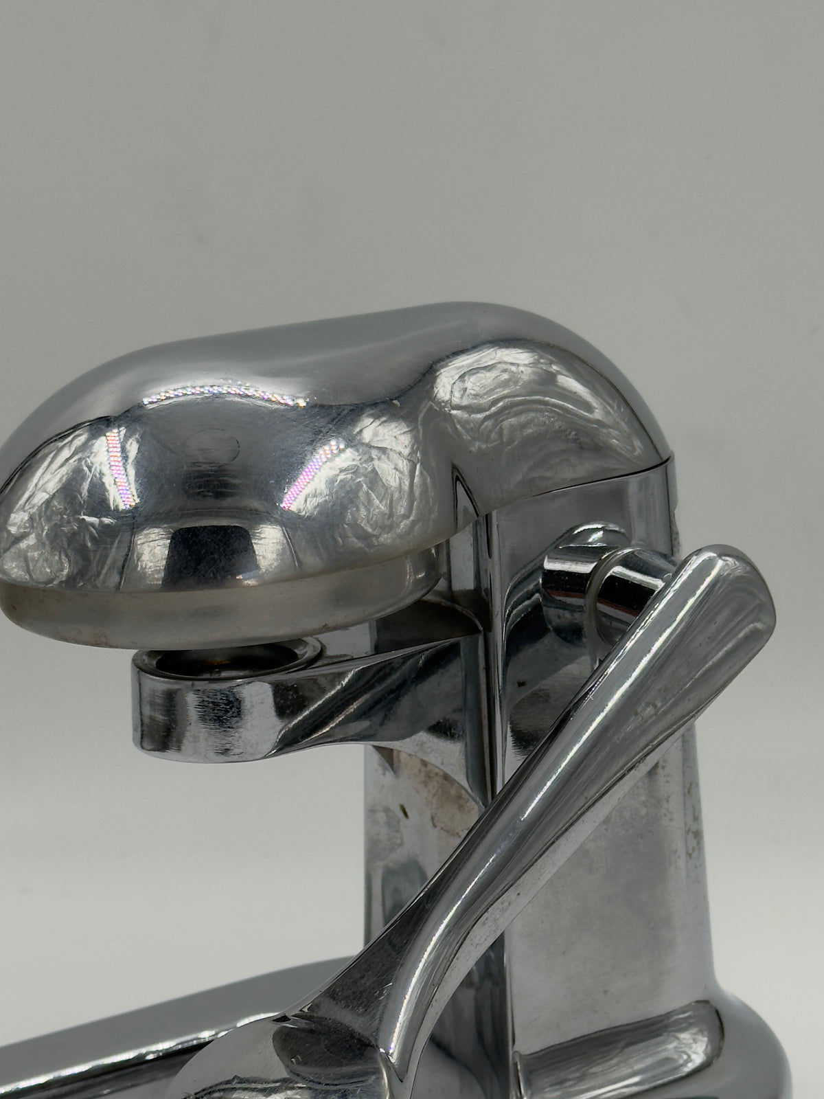 Vintage Chrome Manual Lever Citrus Juicer