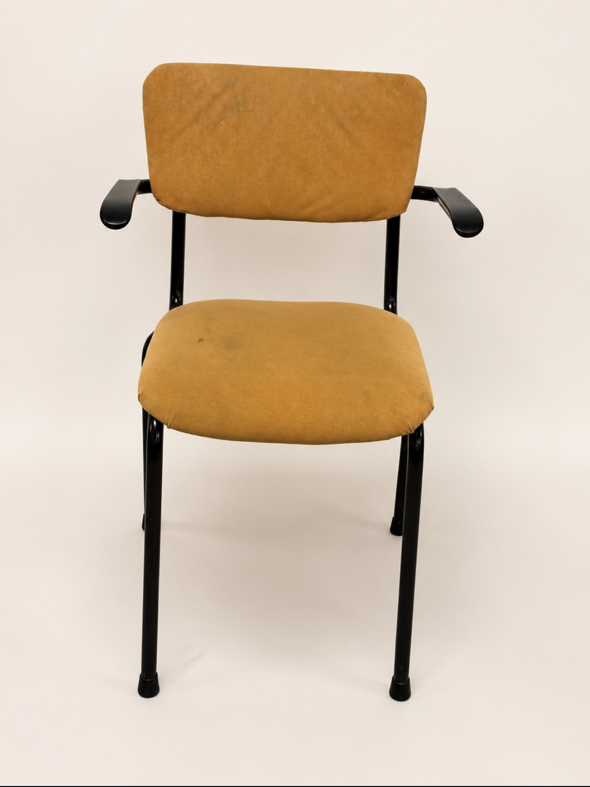 Mustard Armchairs, Set of 4