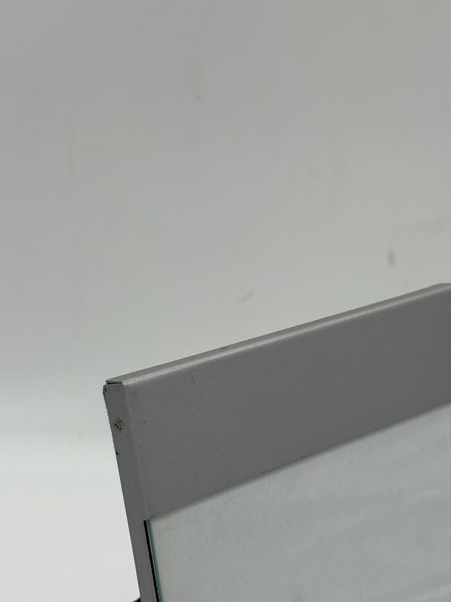 Vintage Minimalist Grey Metal Picture Frame