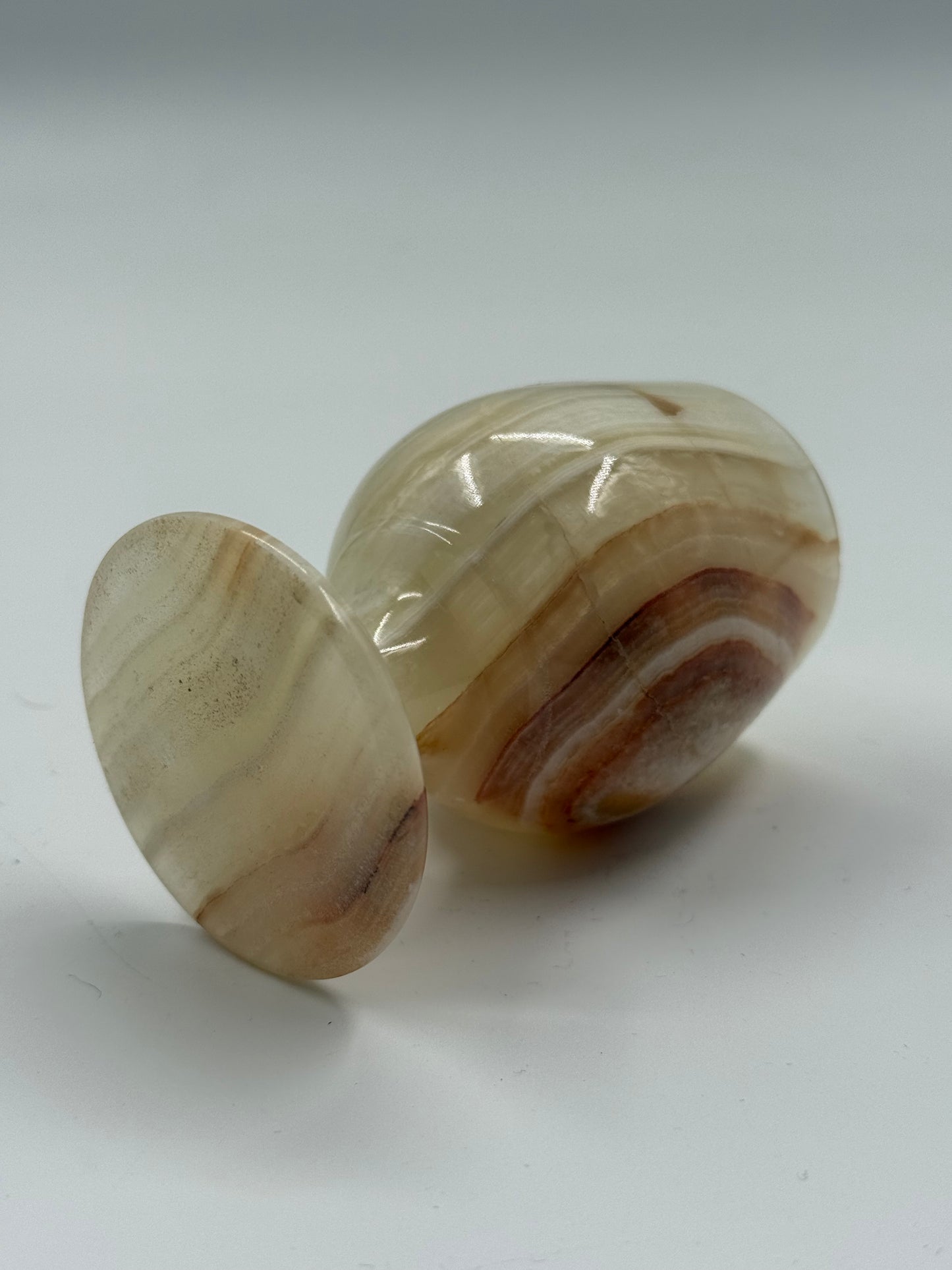 Small Onyx Stone Goblet Decorative Object