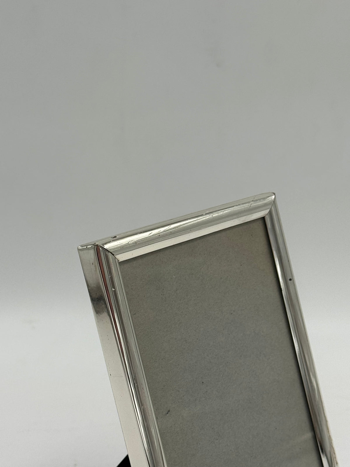 Small Silver-Tone Metal Photo Frame