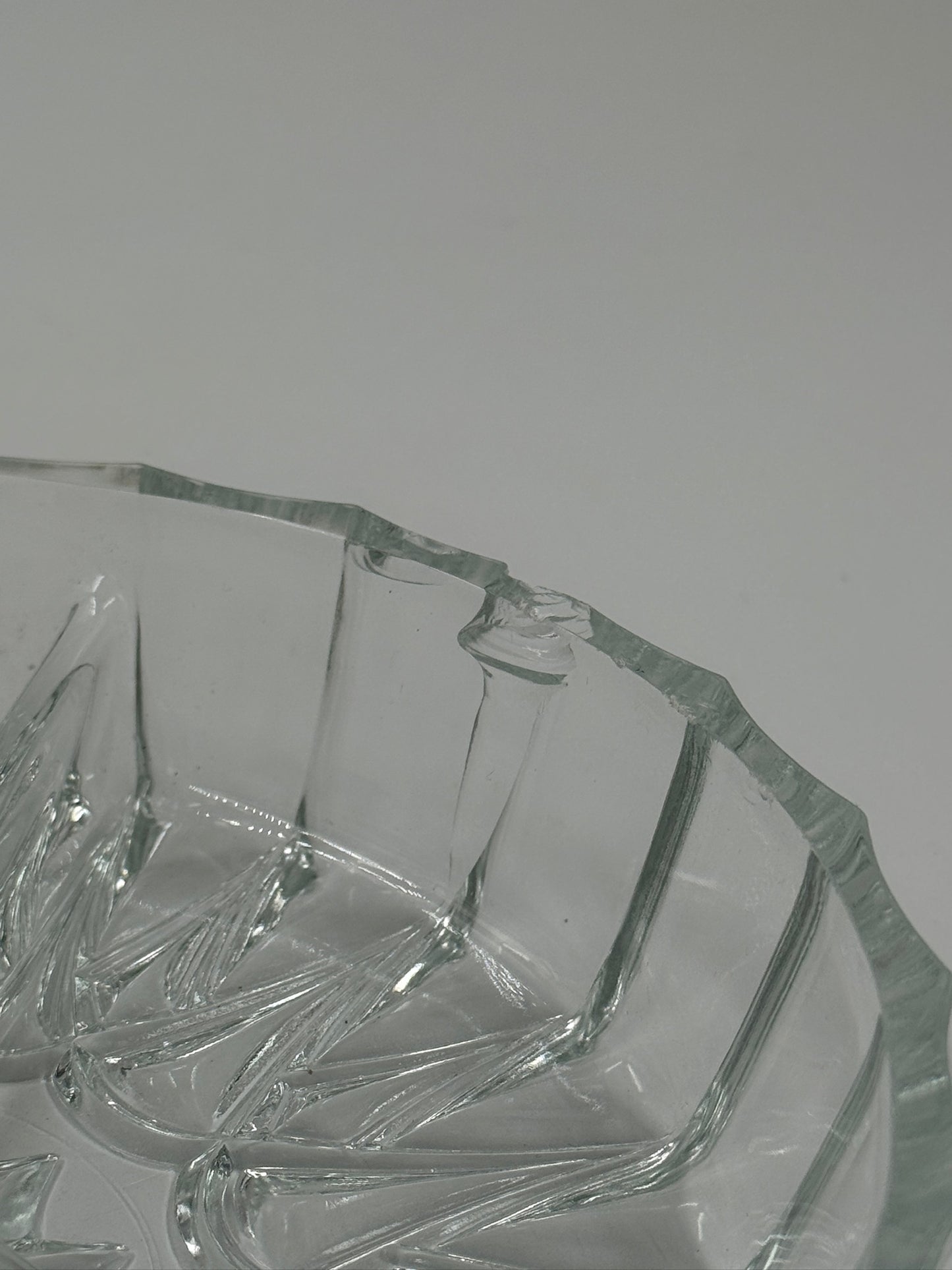 Vintage Pressed Glass Bowl