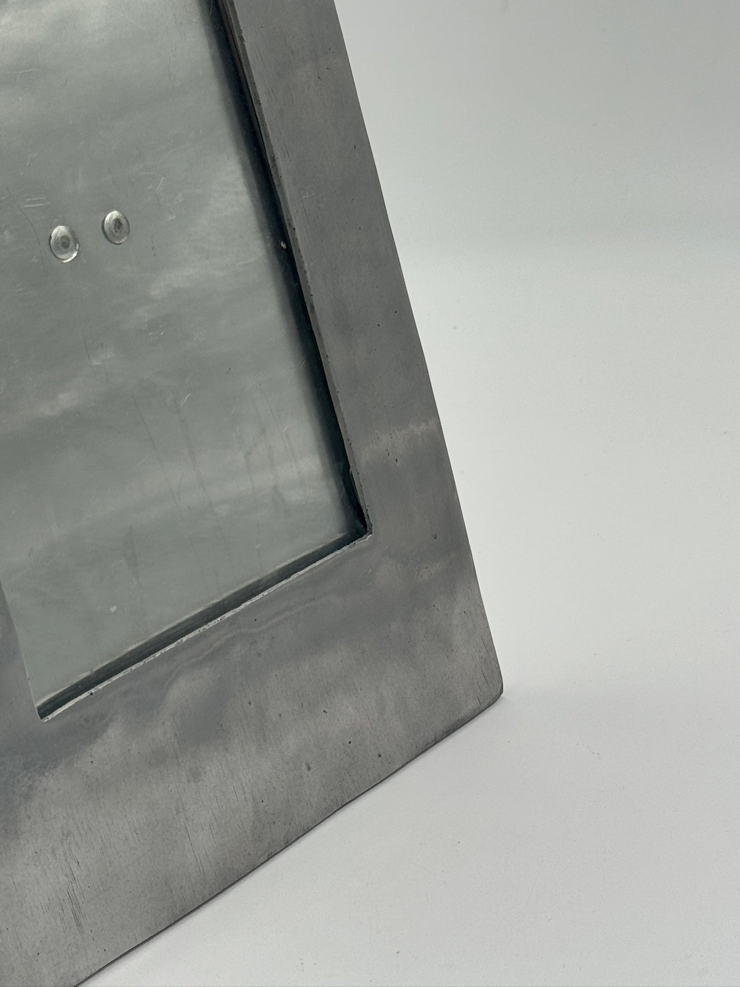 Vintage Cast Aluminium Photo Frame
