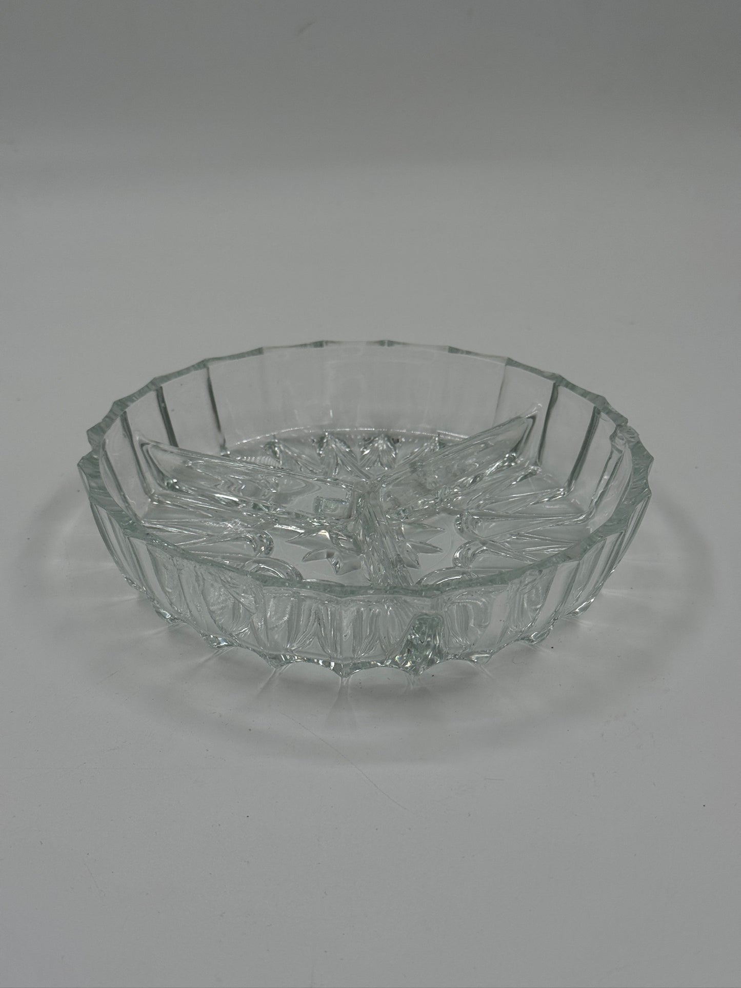 Vintage Pressed Glass Bowl