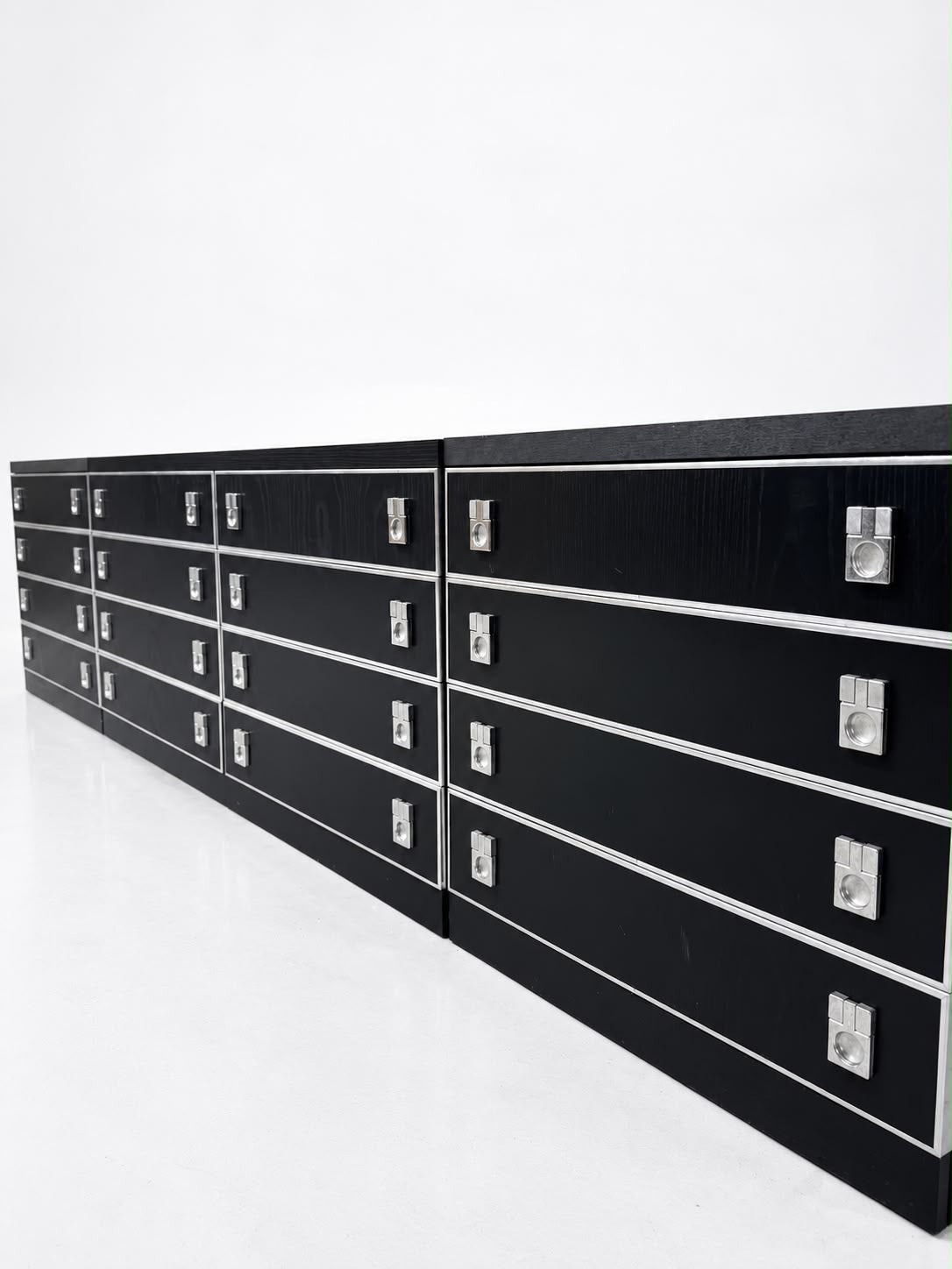 Black Ash Modular Enfilade, 1970s