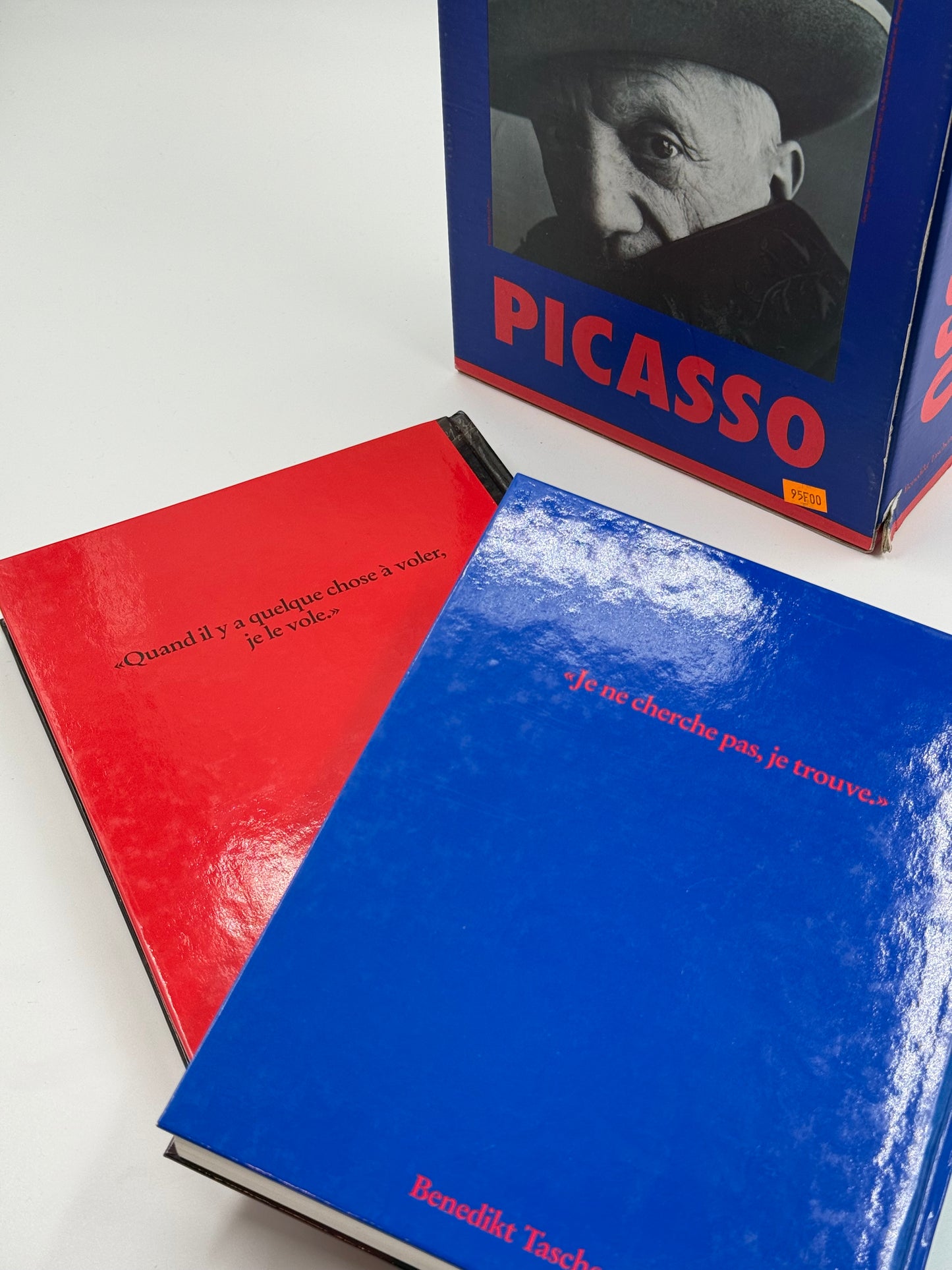 vintage Picasso Book Set Two Volumes in Slipcase