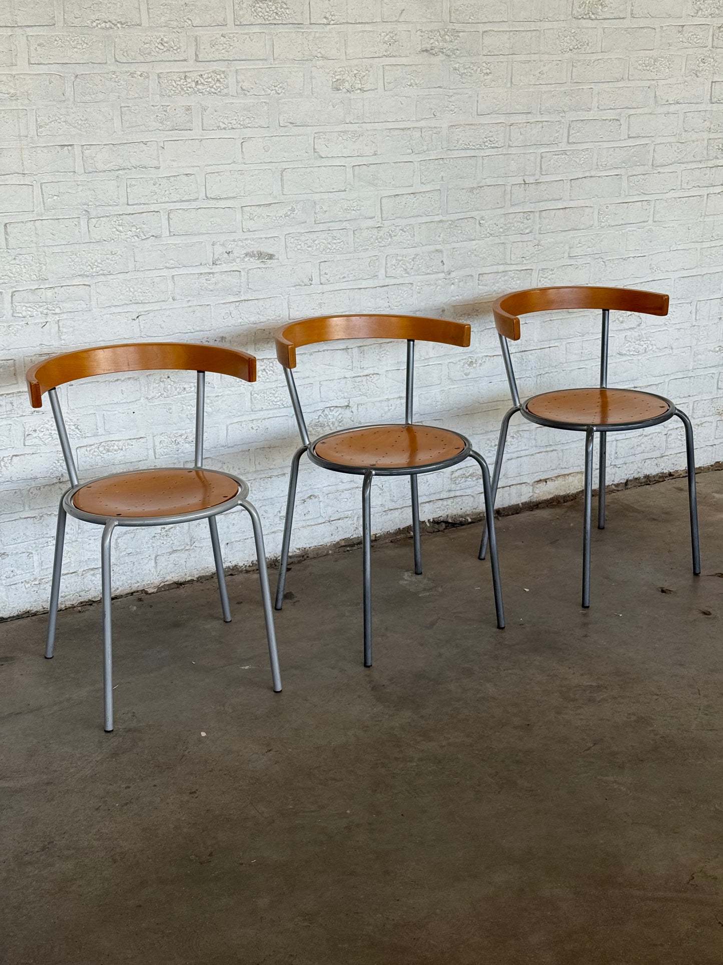 IKEA Korpo Chairs — Set of 3, Scandinavian Design, 1990s