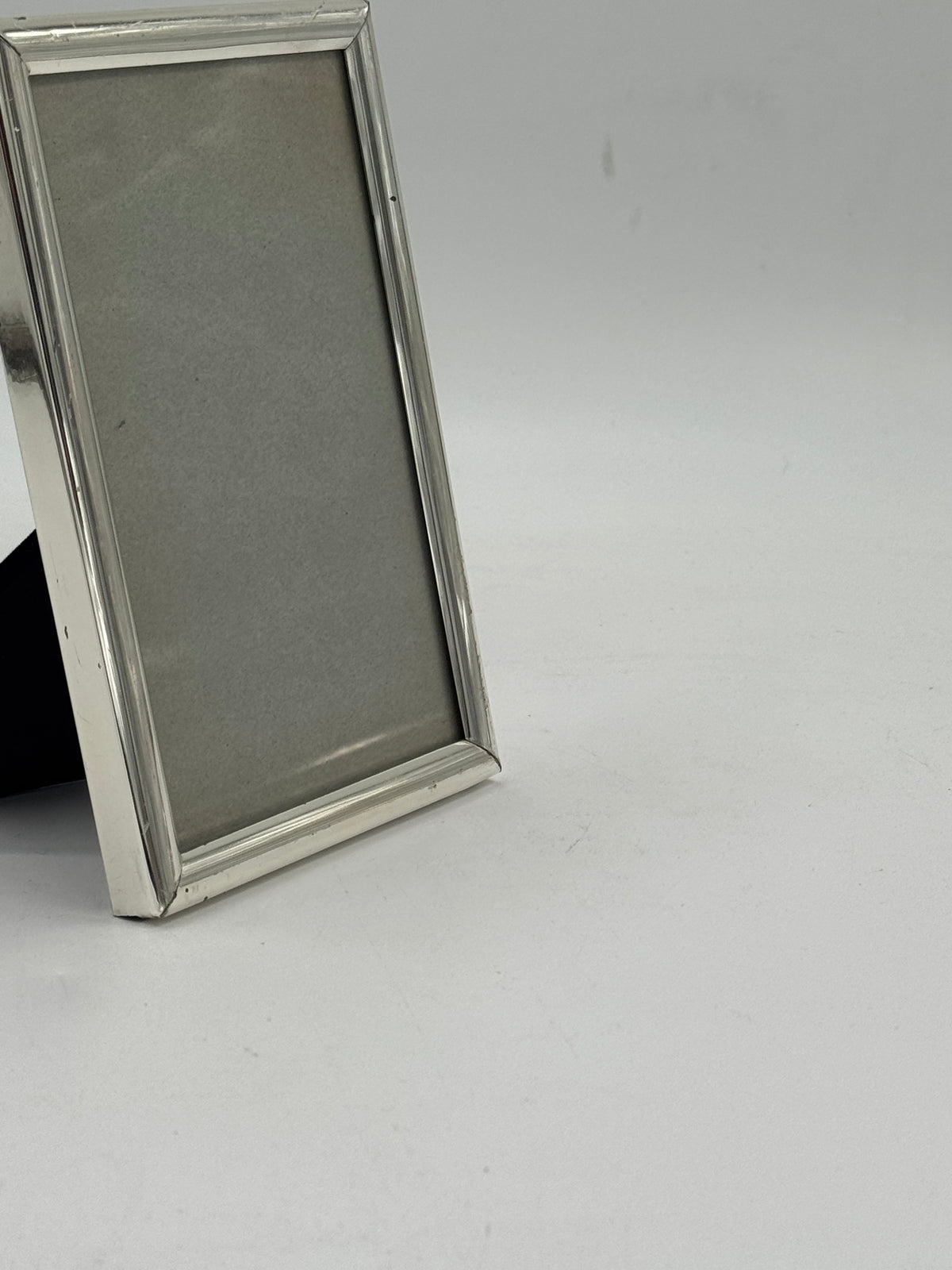 Small Silver-Tone Metal Photo Frame
