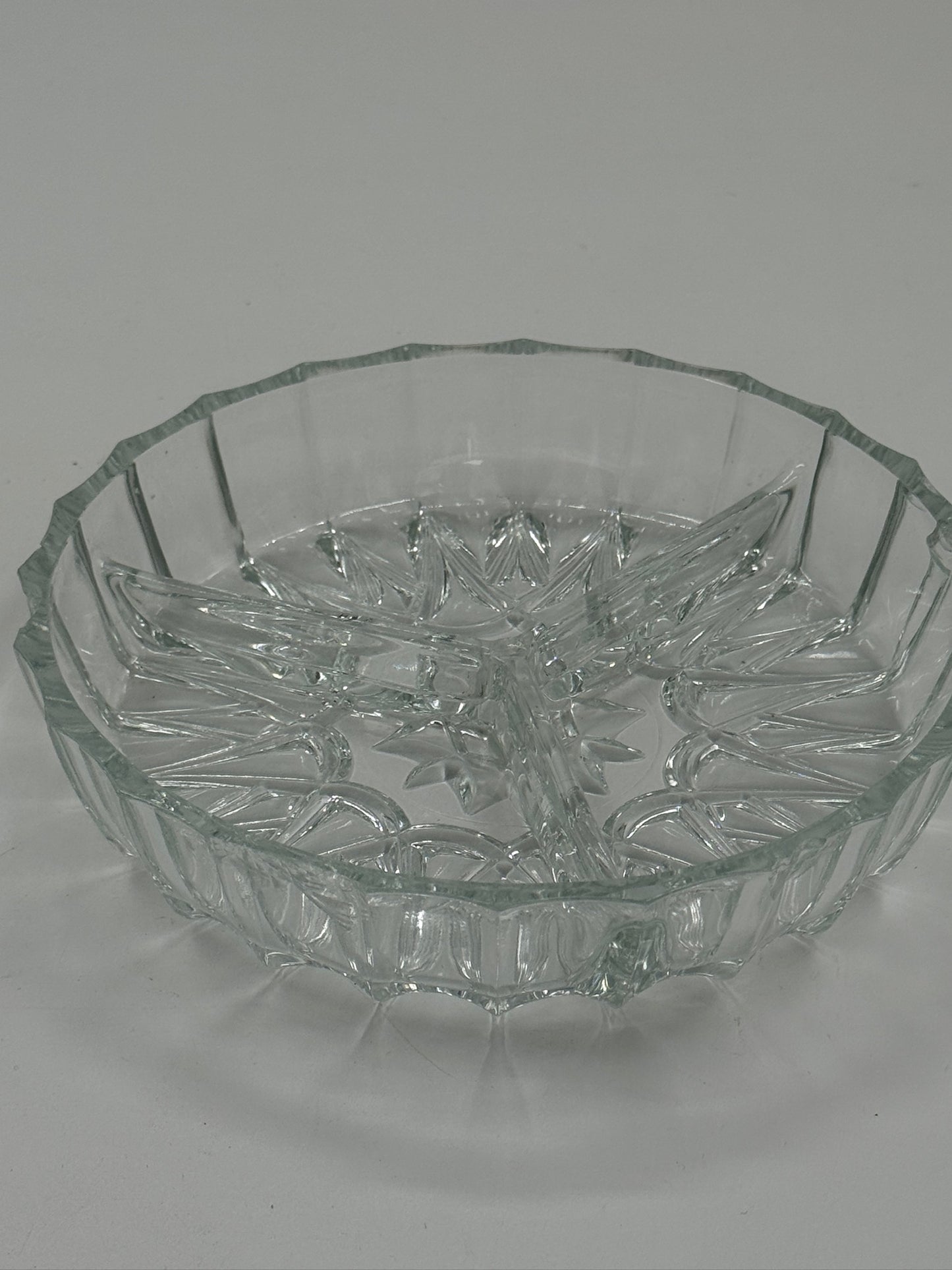 Vintage Pressed Glass Bowl