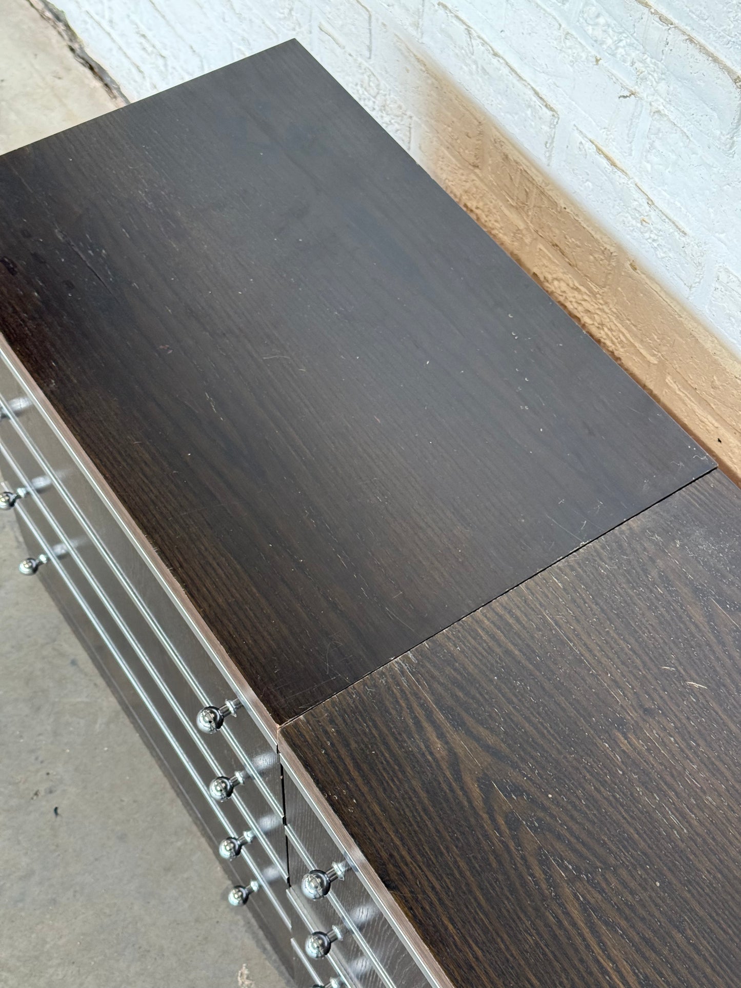 Vintage Modular Sideboard, Set of 3 Units (240cm total)