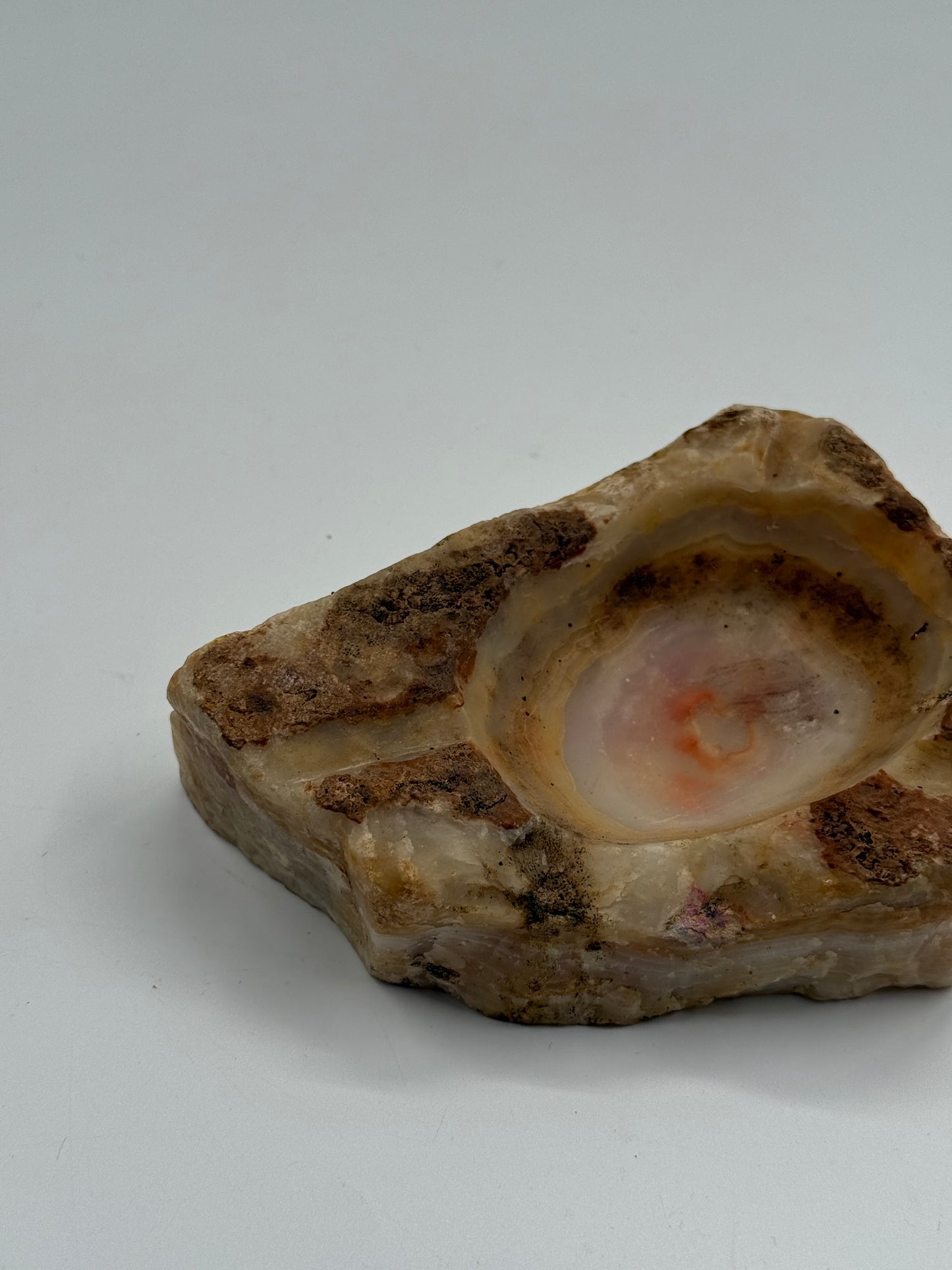 Vintage natural onyx ashtray