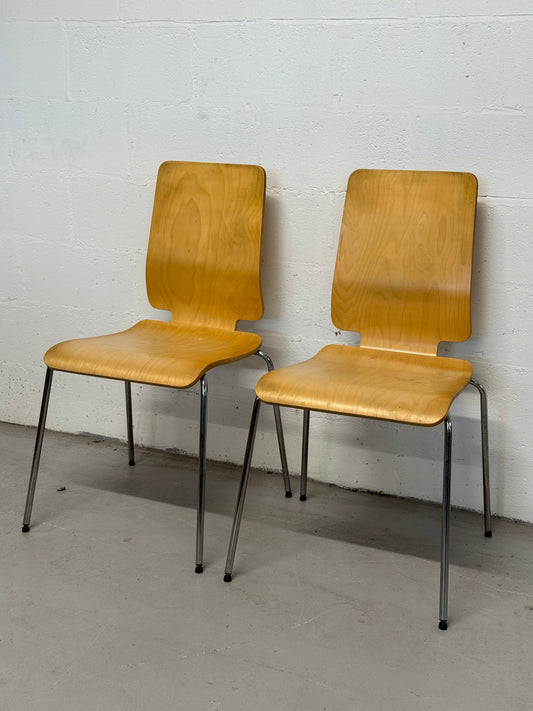 IKEA Gilbert Vintage Bentwood Chairs, Set of 2