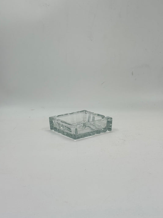 Scalloped Glass Ashtray