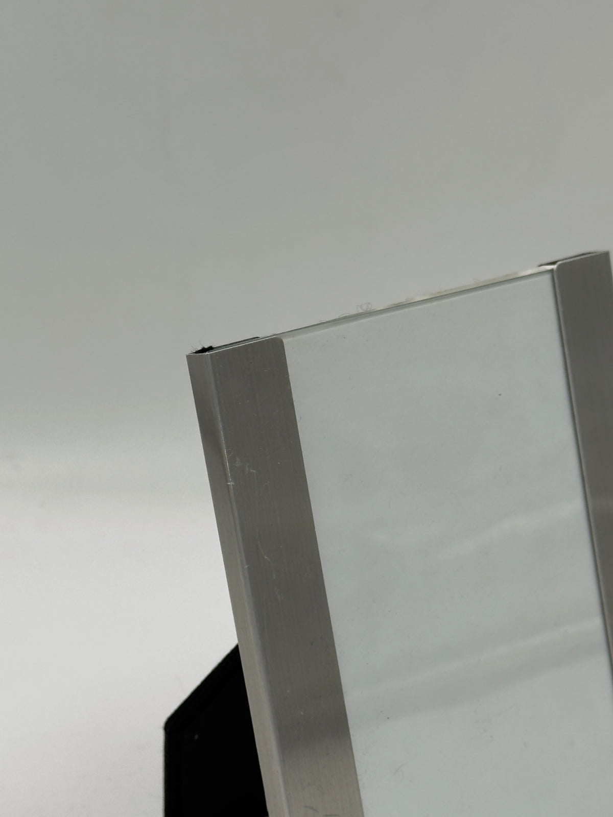 Vintage Minimalist Brushed Steel Picture Frame