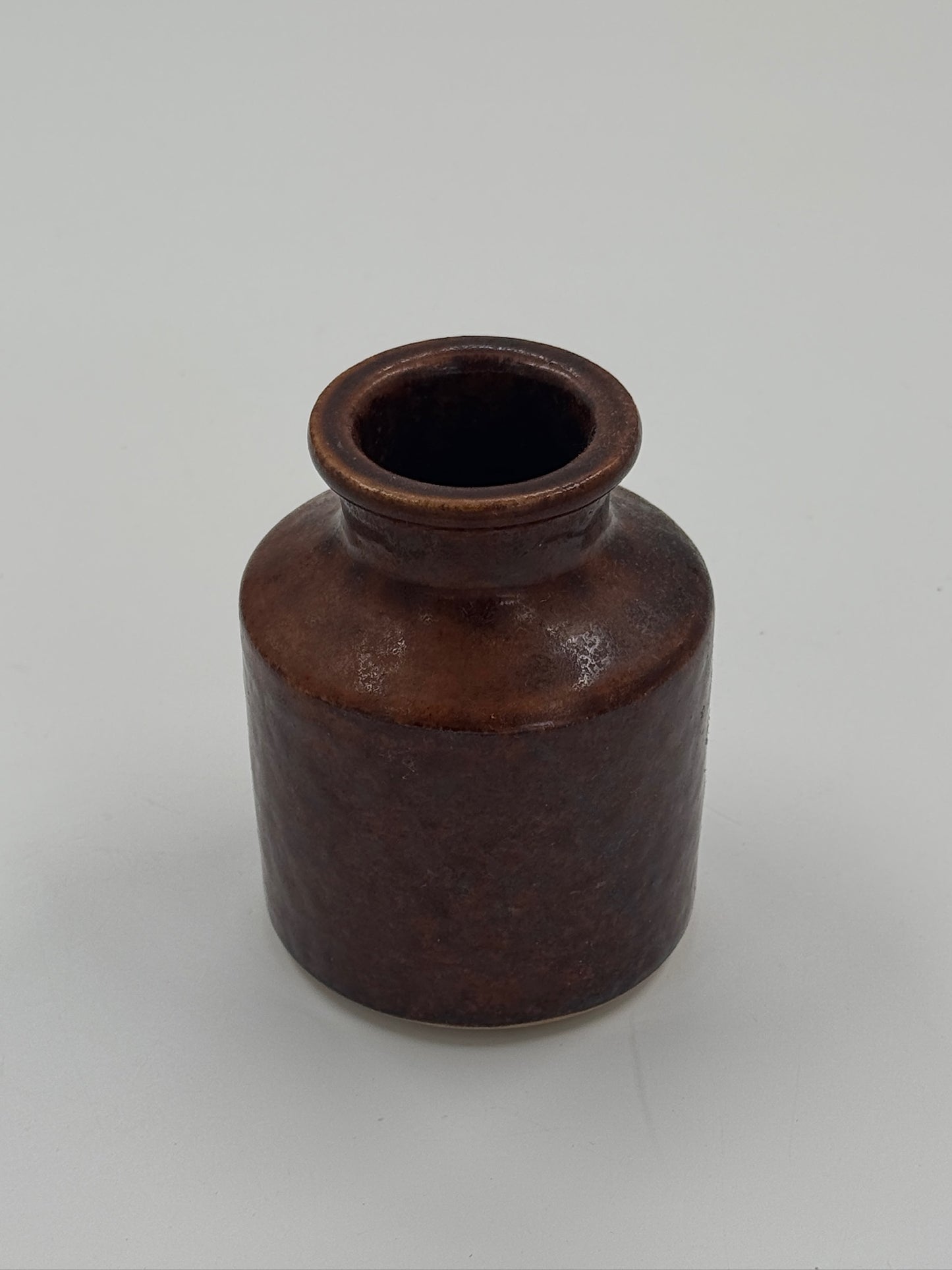 Vintage Stoneware Bottle Vase