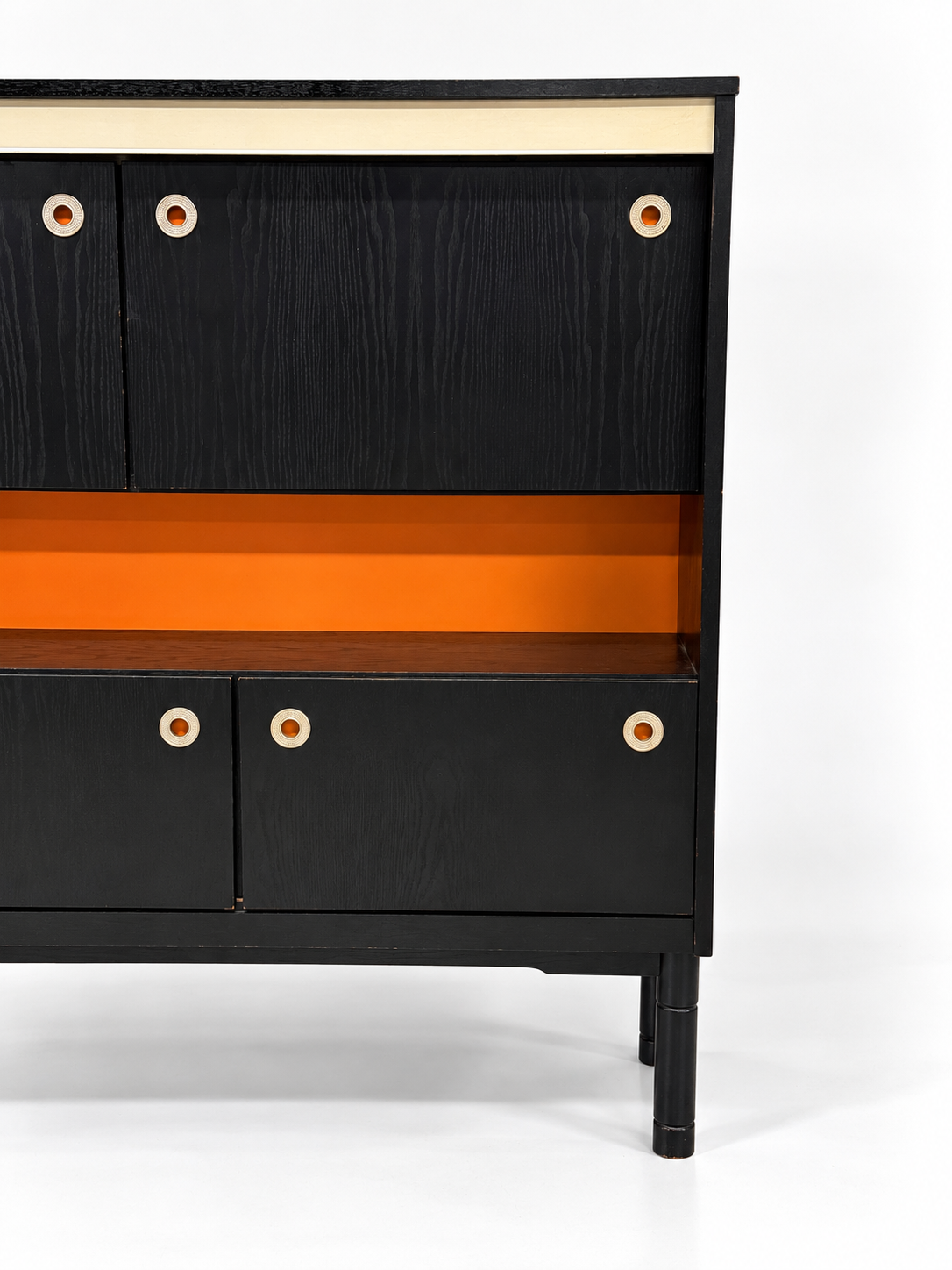 Black Ash Secretary Cabinet, 1970s