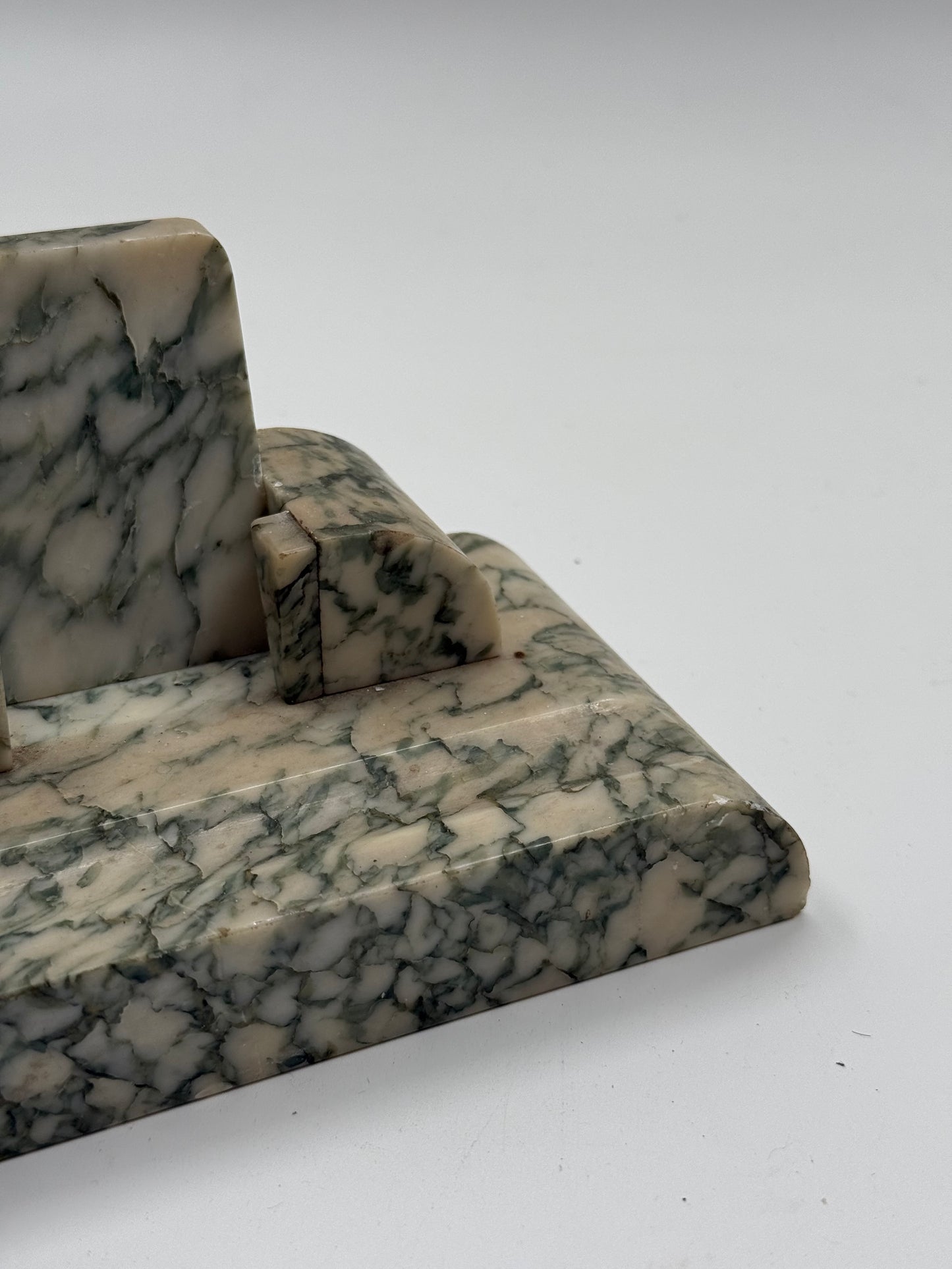 Vintage Marble Desk Organizer