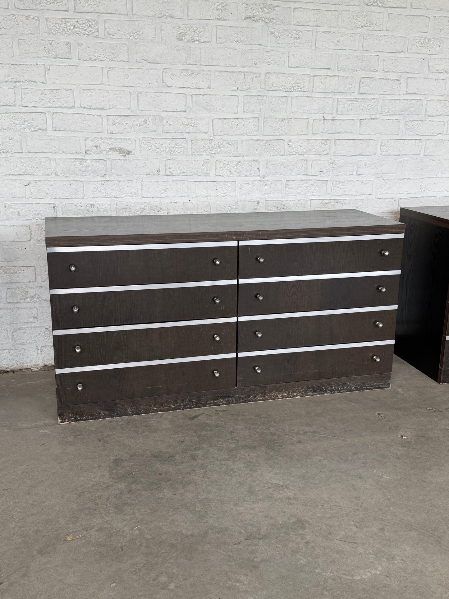 Vintage Modular Sideboard, Set of 3 Units (240cm total)