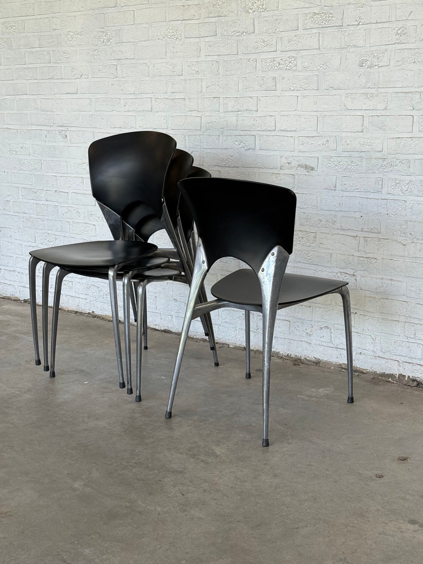 Silla Dining Chairs by Josep Lluscà for Driade, 1990s — Set of 4