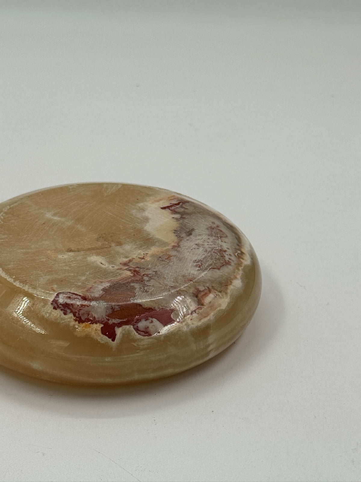 Vintage Carved Onyx Ring Dish
