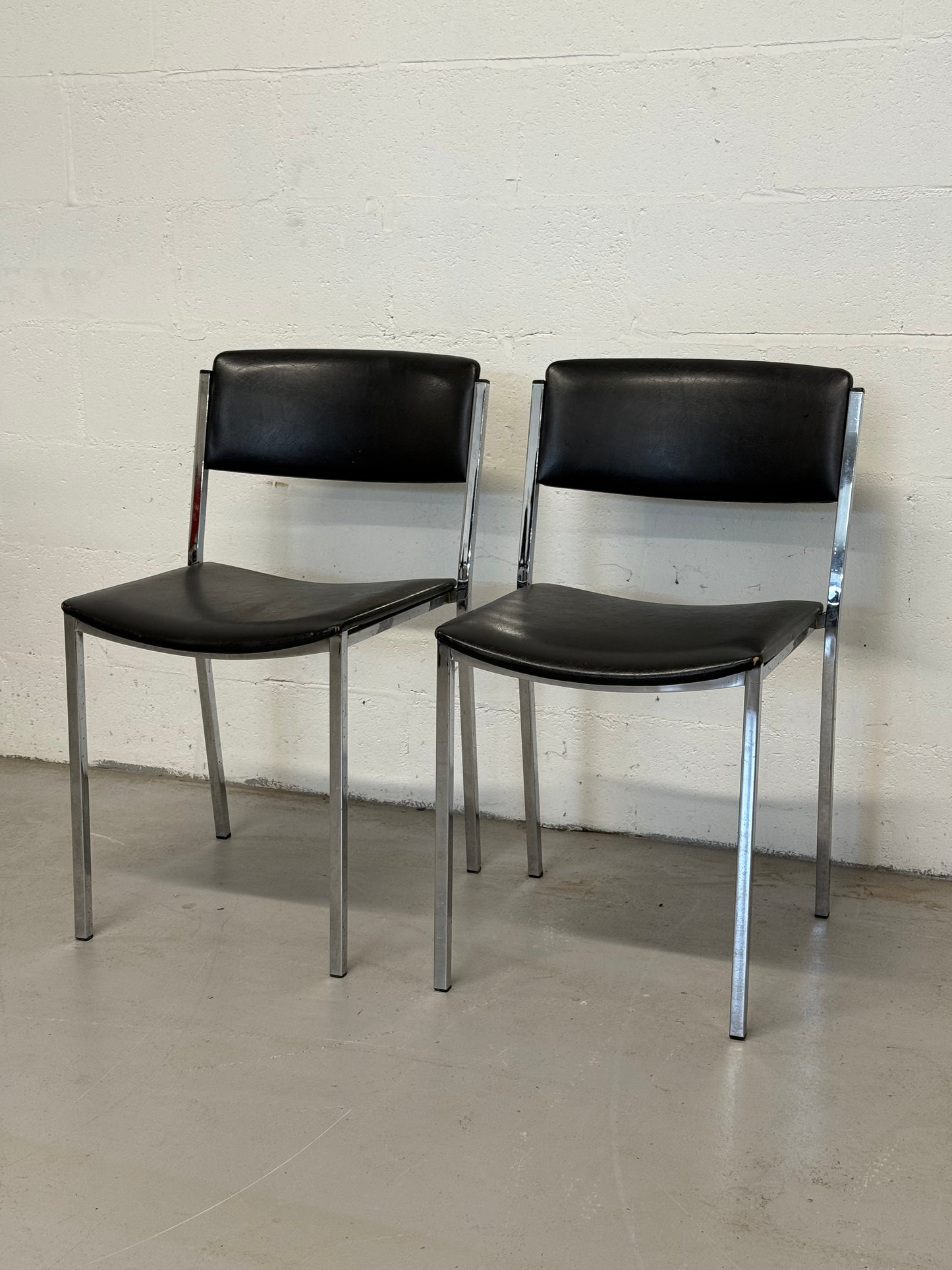 Pair of Mauser Chairs, Signed