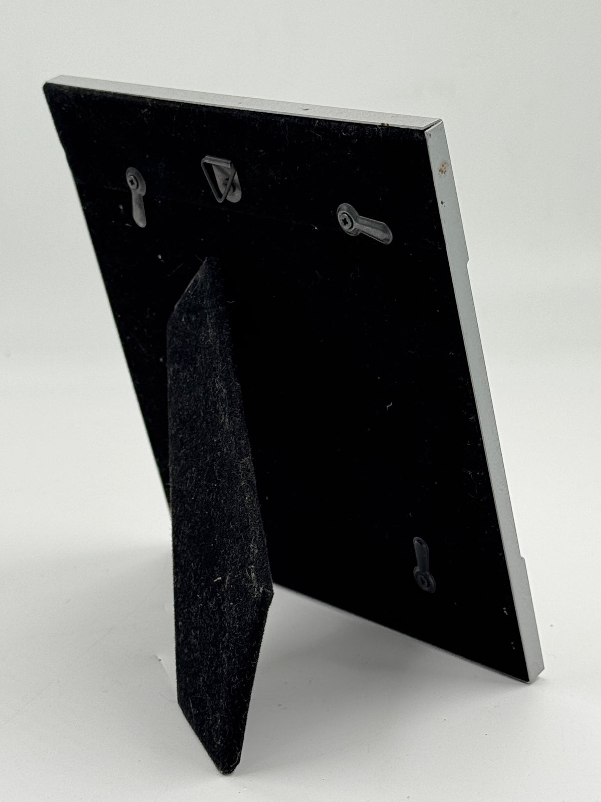 Vintage Minimalist Grey Metal Picture Frame