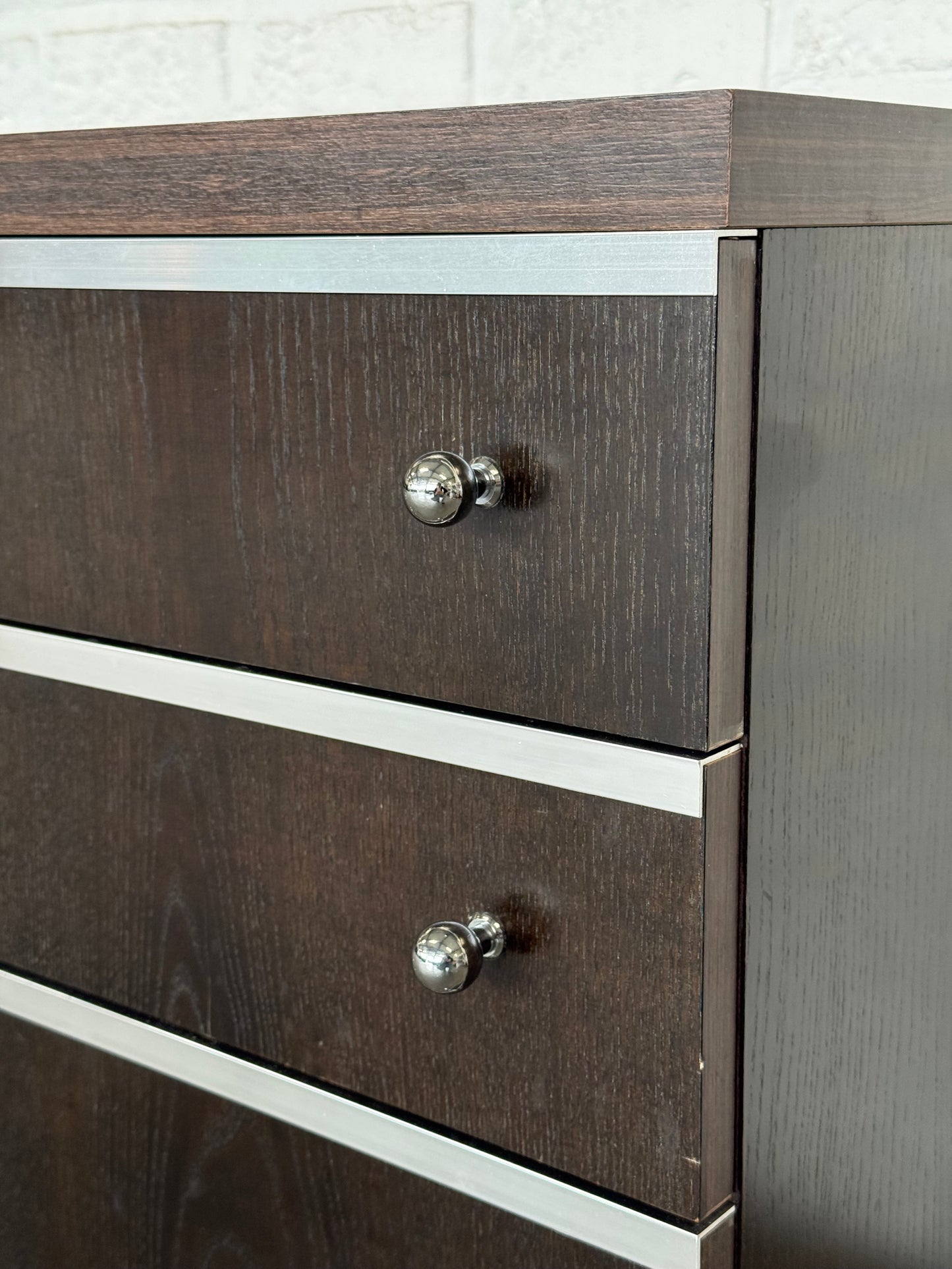 Vintage Modular Sideboard, Set of 3 Units (240cm total)