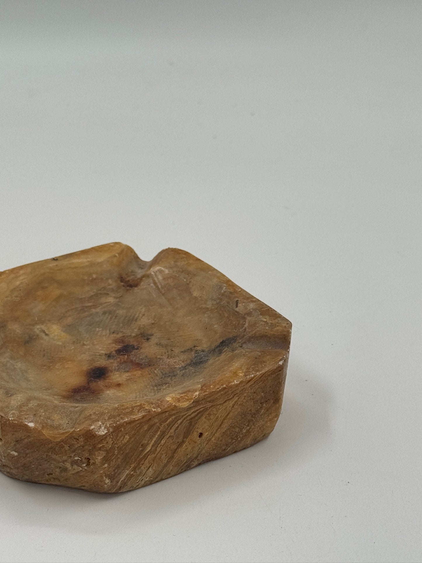 Vintage Natural Stone Ashtray