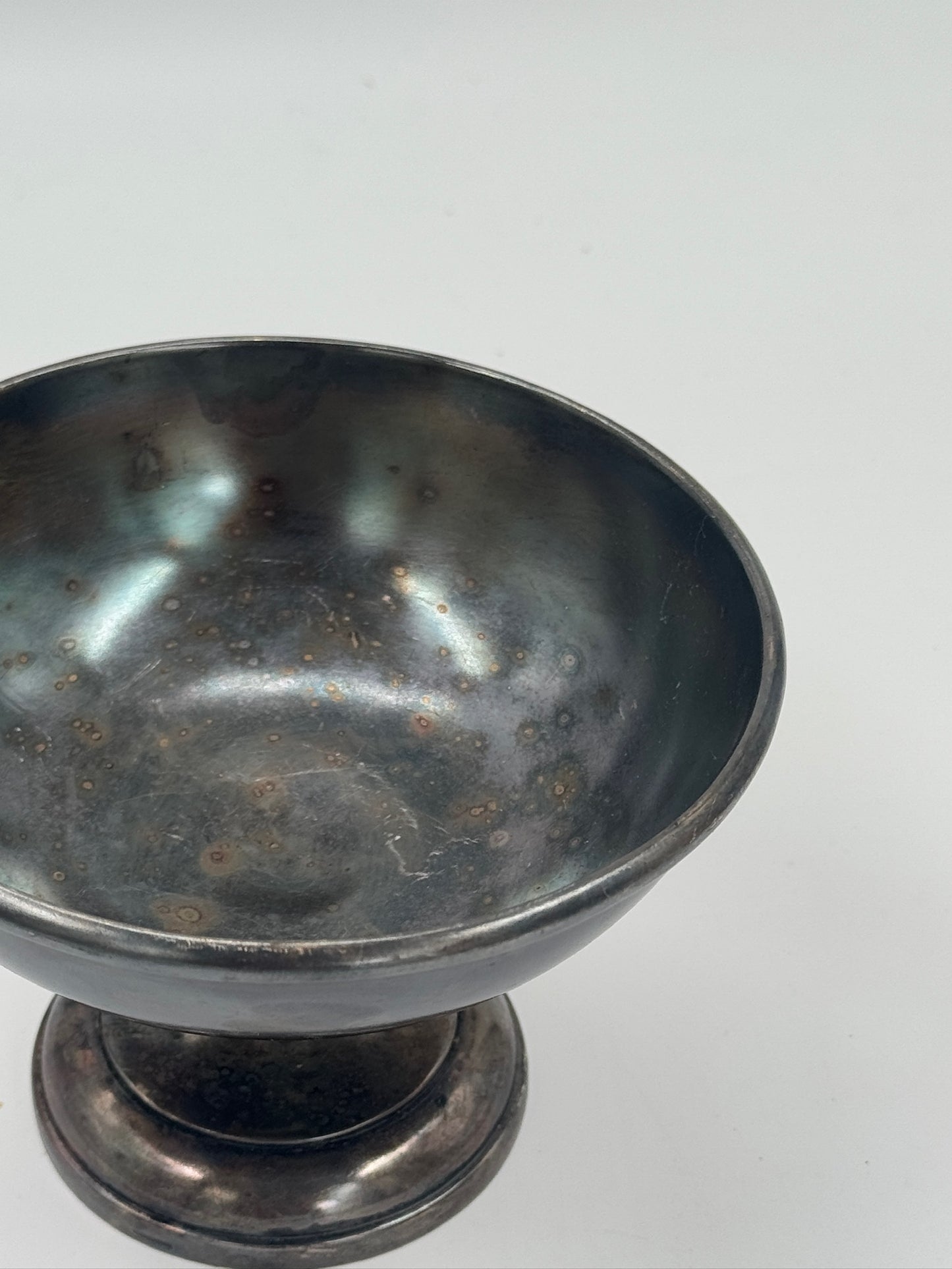 Vintage Silver-Plated Pedestal Bowl