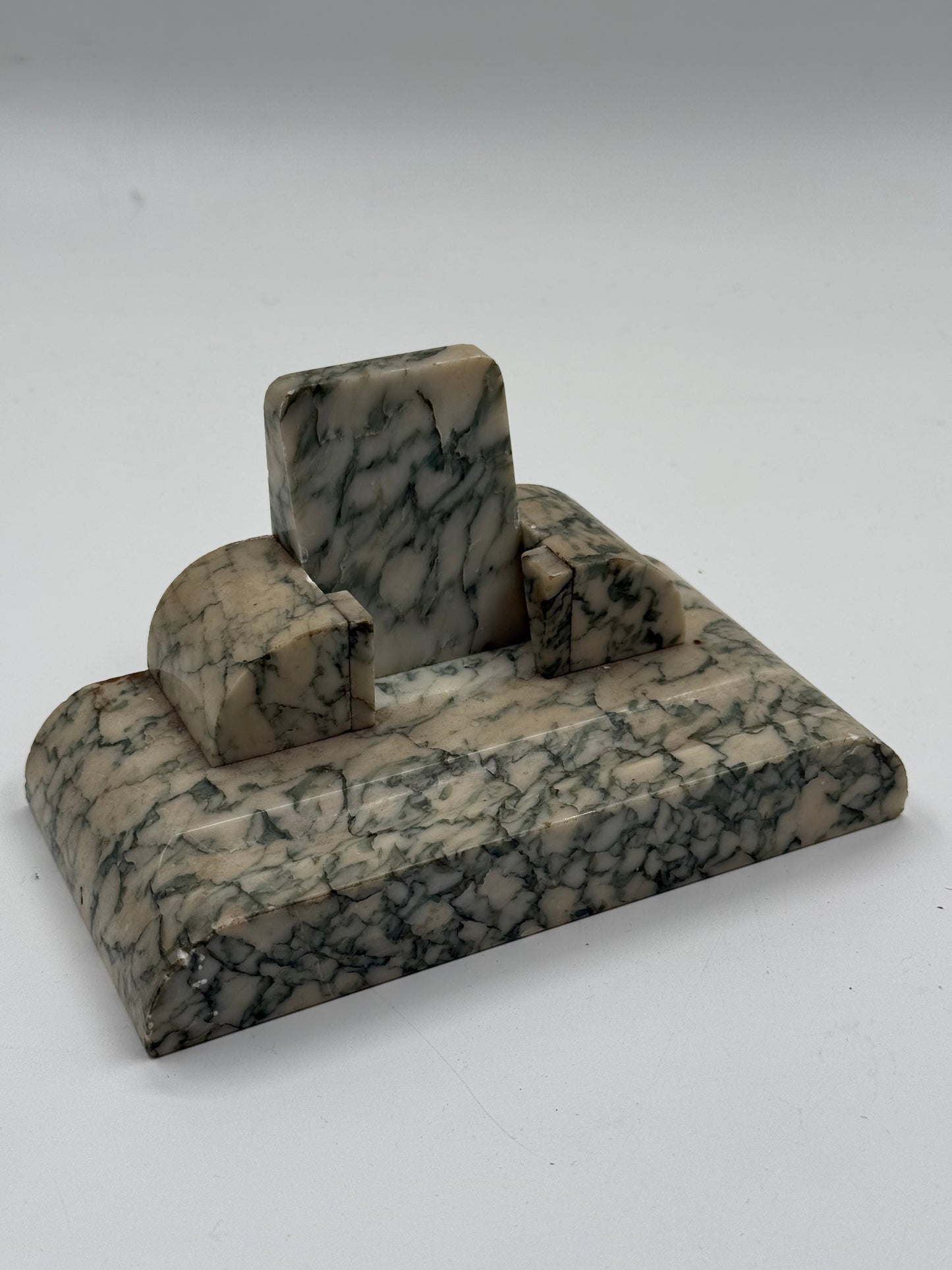 Vintage Marble Desk Organizer