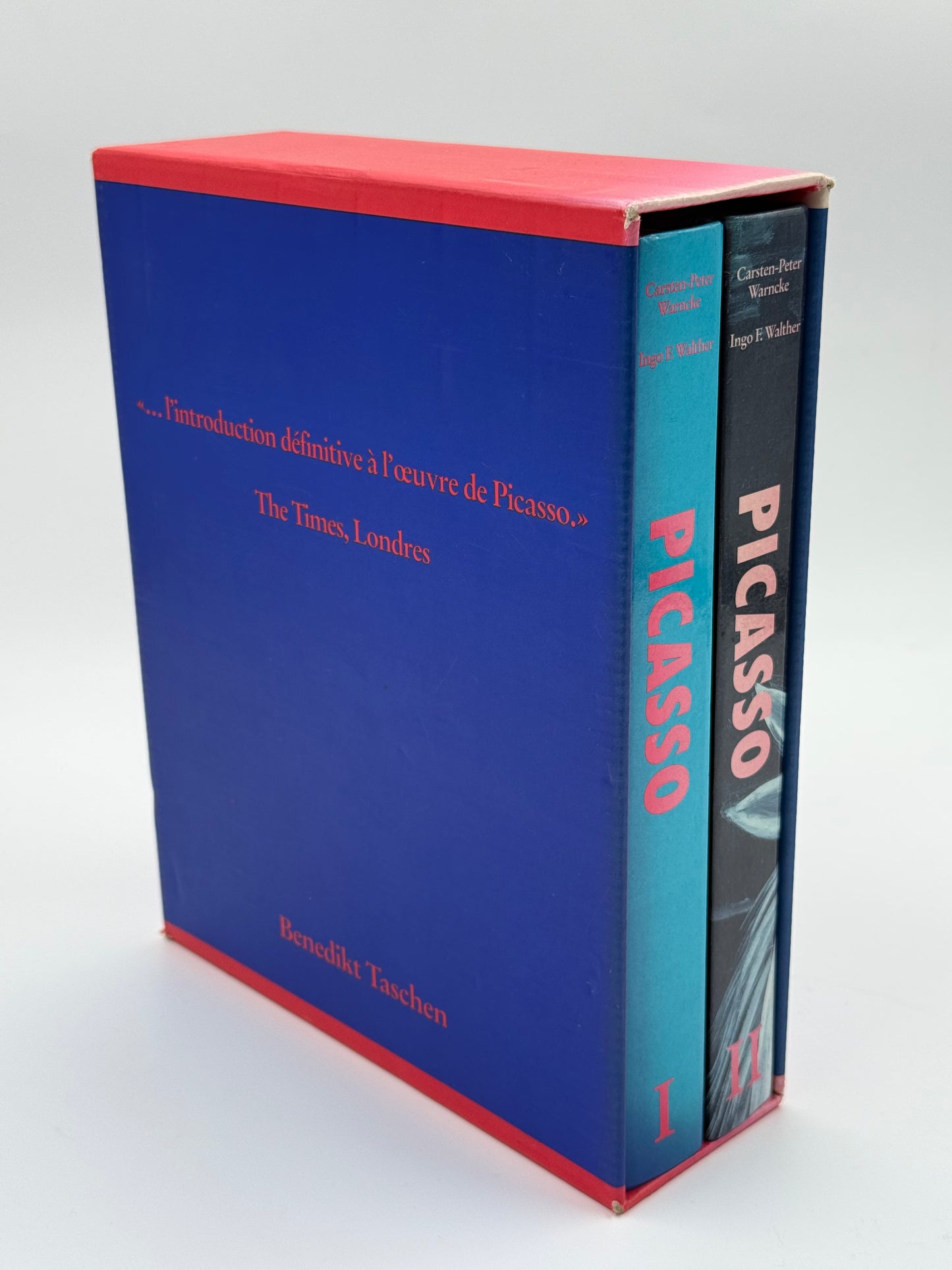 vintage Picasso Book Set Two Volumes in Slipcase