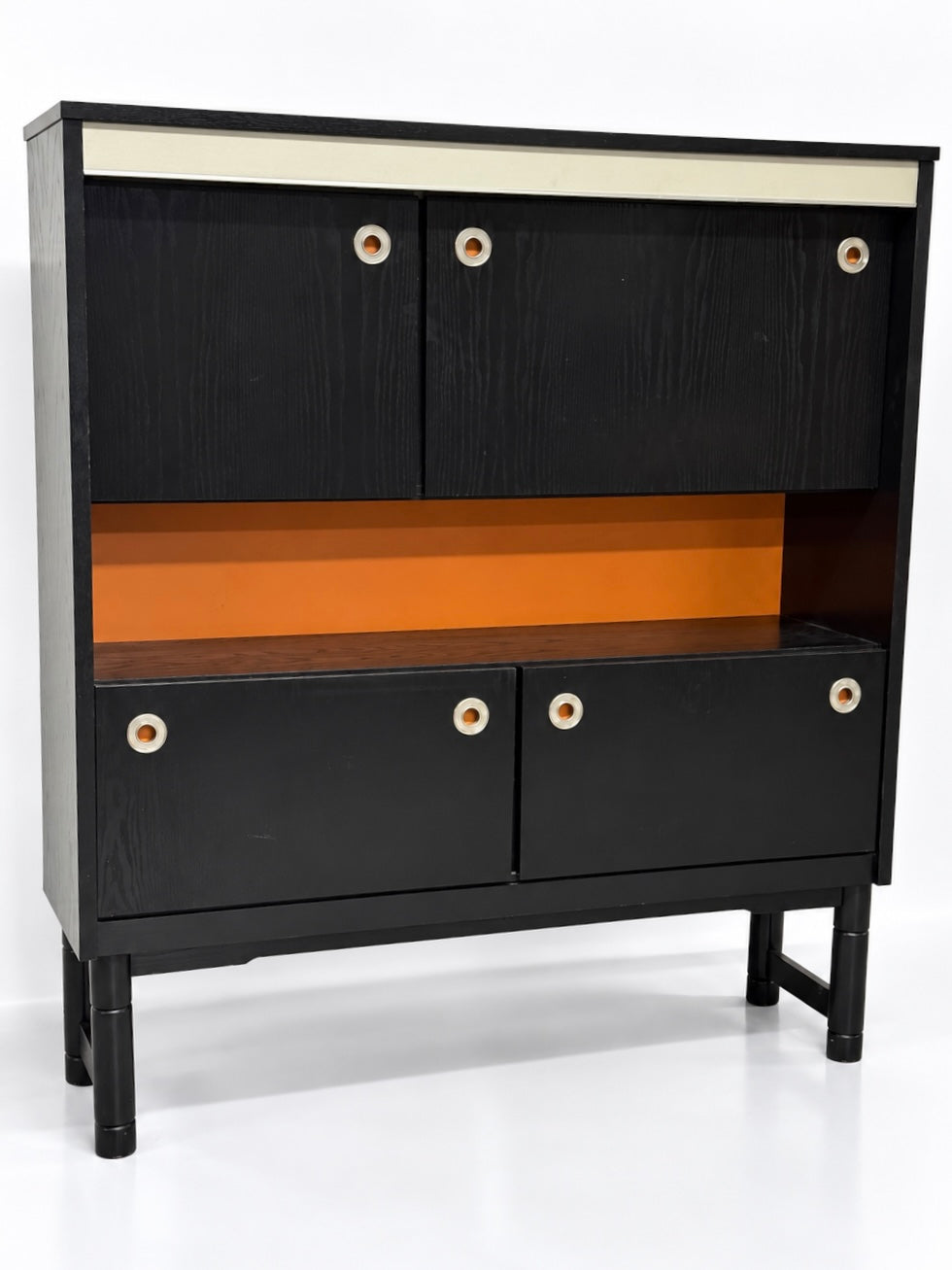 Black Ash Secretary Cabinet, 1970s