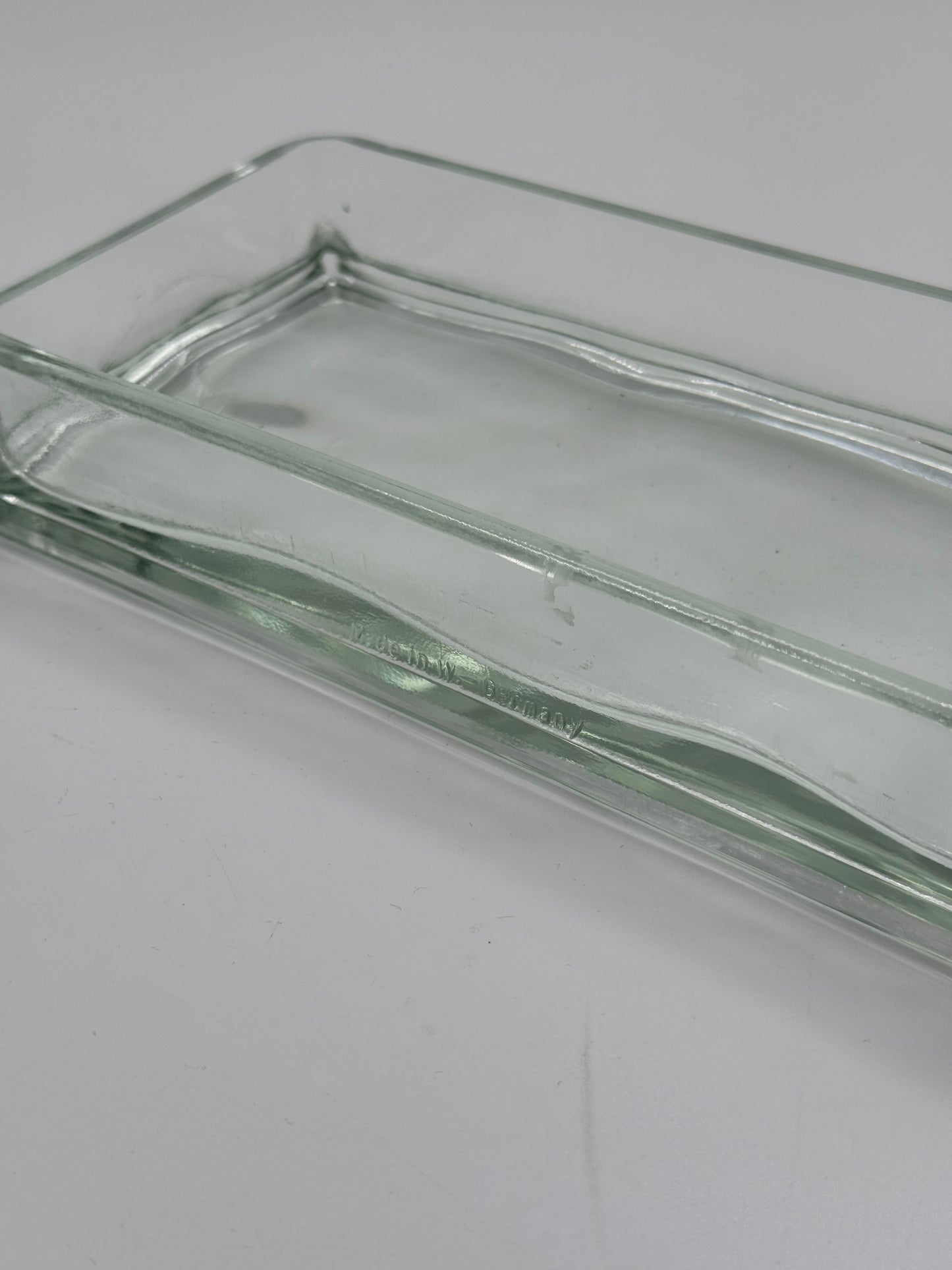 Modernist Glass Tray Made in Germany
