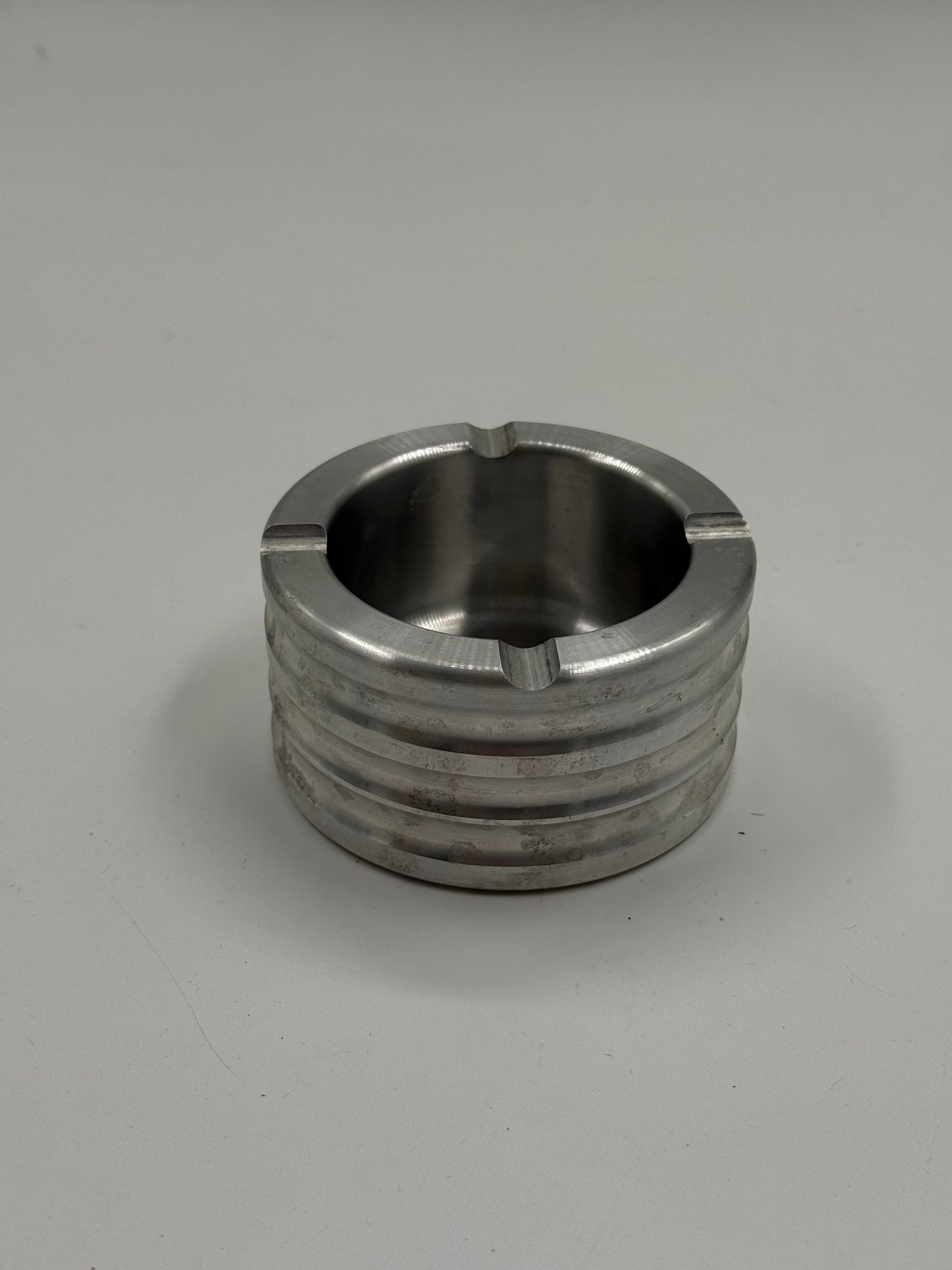 Heavy Solid Aluminium Industrial Ashtray