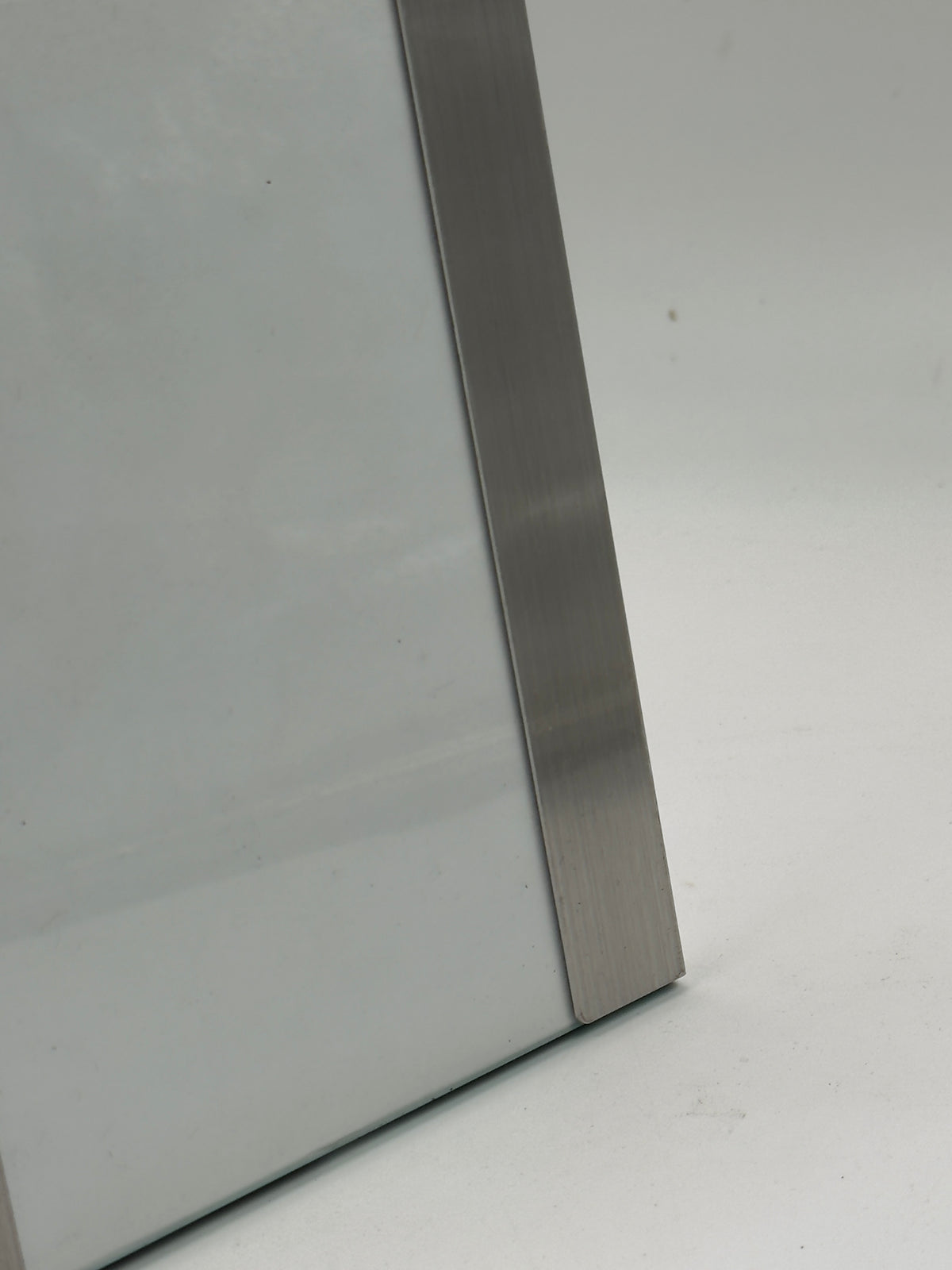 Vintage Minimalist Brushed Steel Picture Frame