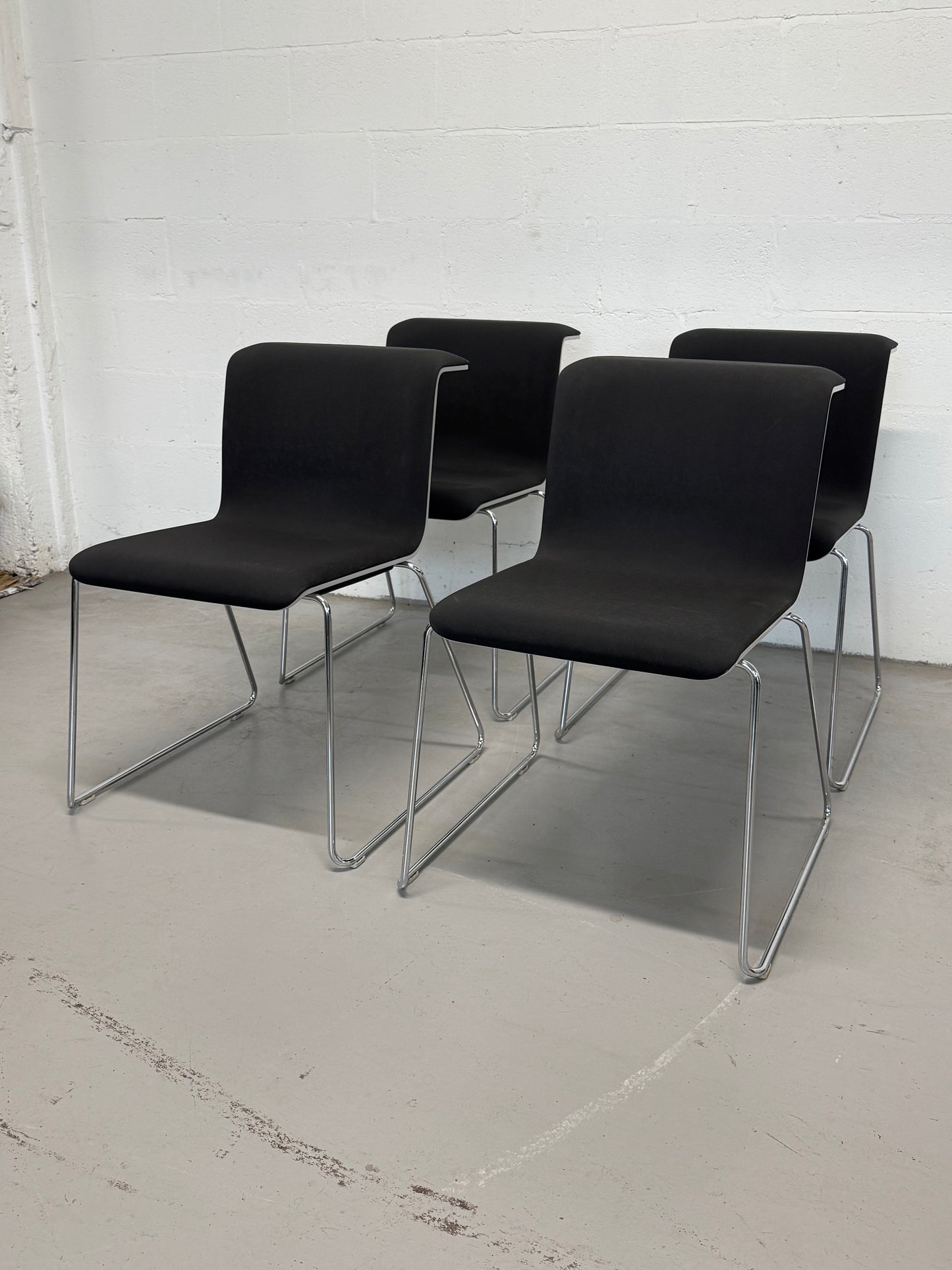 Set of 4 Bulo "Tab Chair" by Alain Berteau