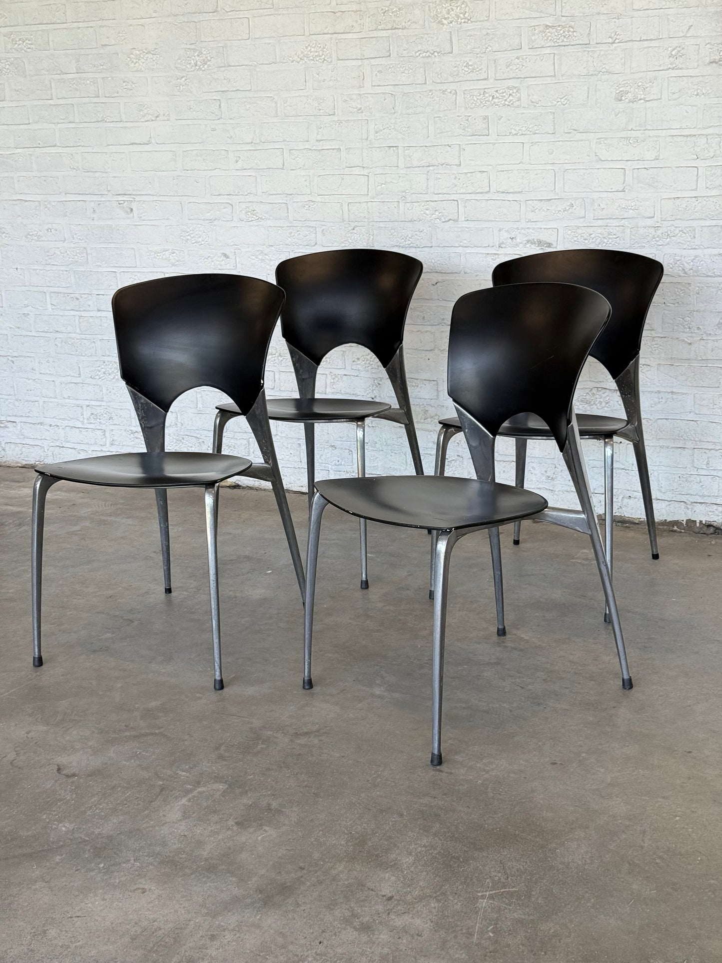 Silla Dining Chairs by Josep Lluscà for Driade, 1990s — Set of 4