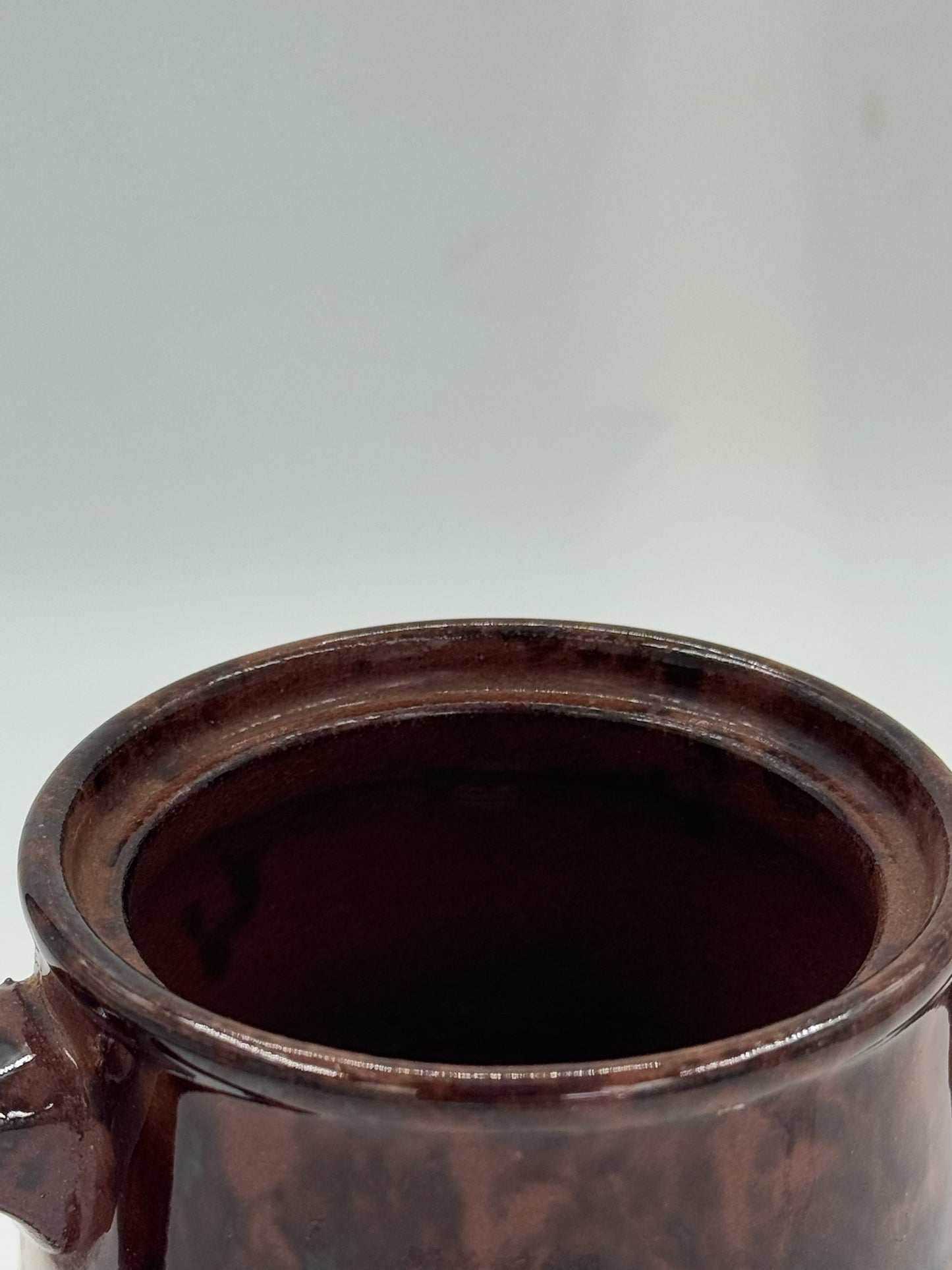 Vintage French Country Ceramic Coffee Pot