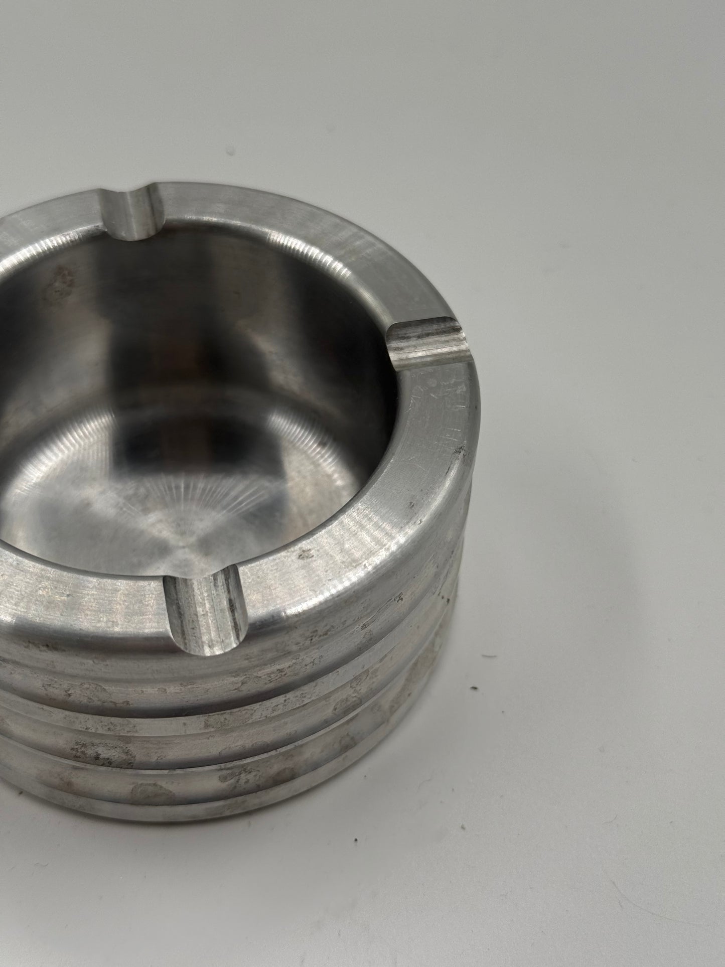 Heavy Solid Aluminium Industrial Ashtray