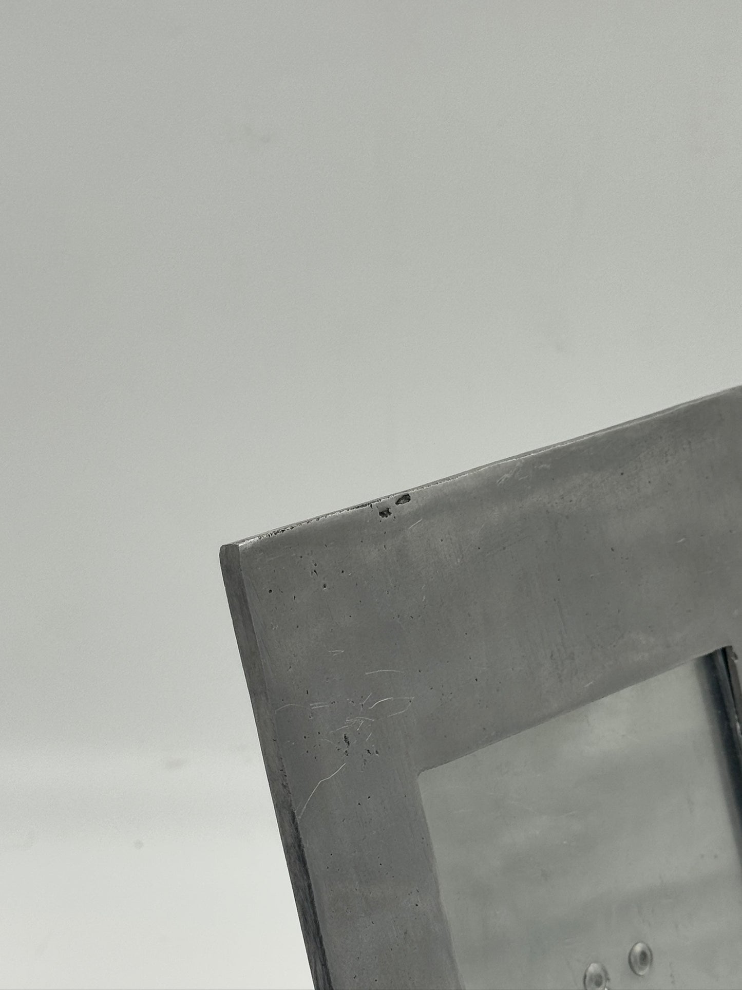 Vintage Cast Aluminium Photo Frame