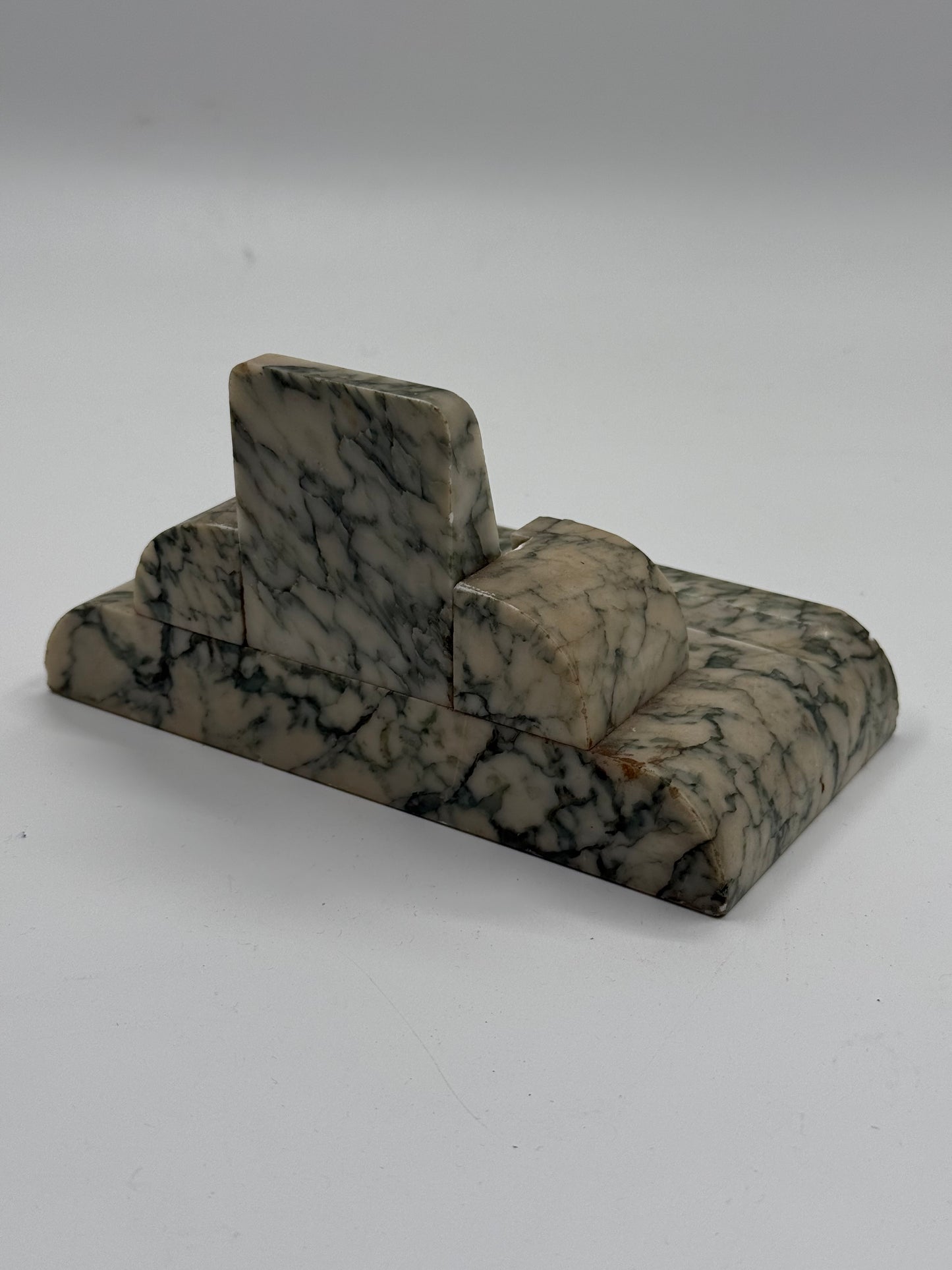 Vintage Marble Desk Organizer