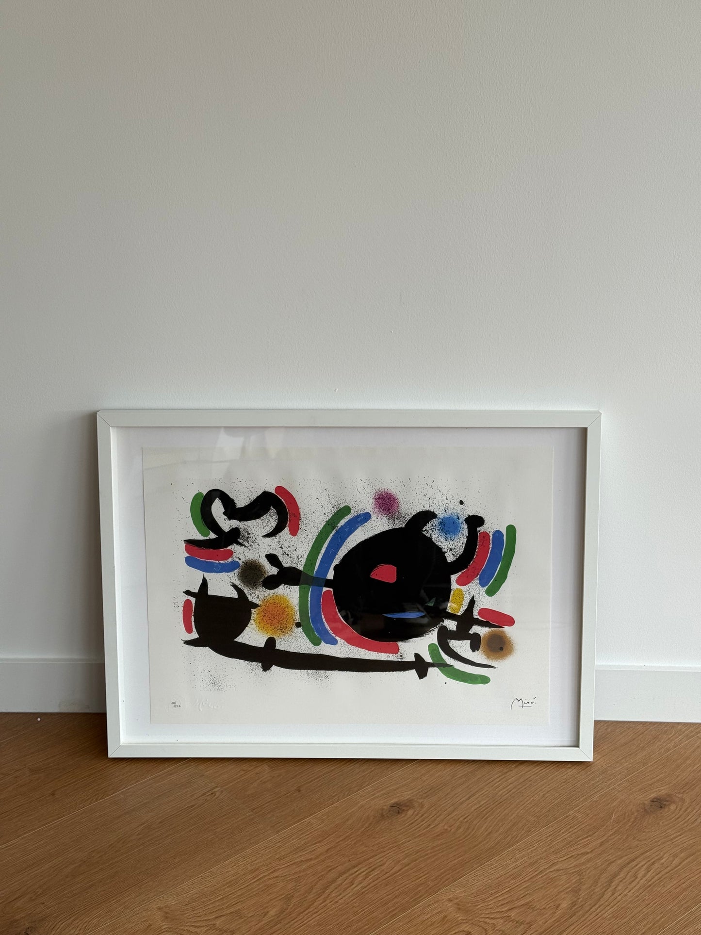 Joan Miró Limited Edition Lithograph (10/250)